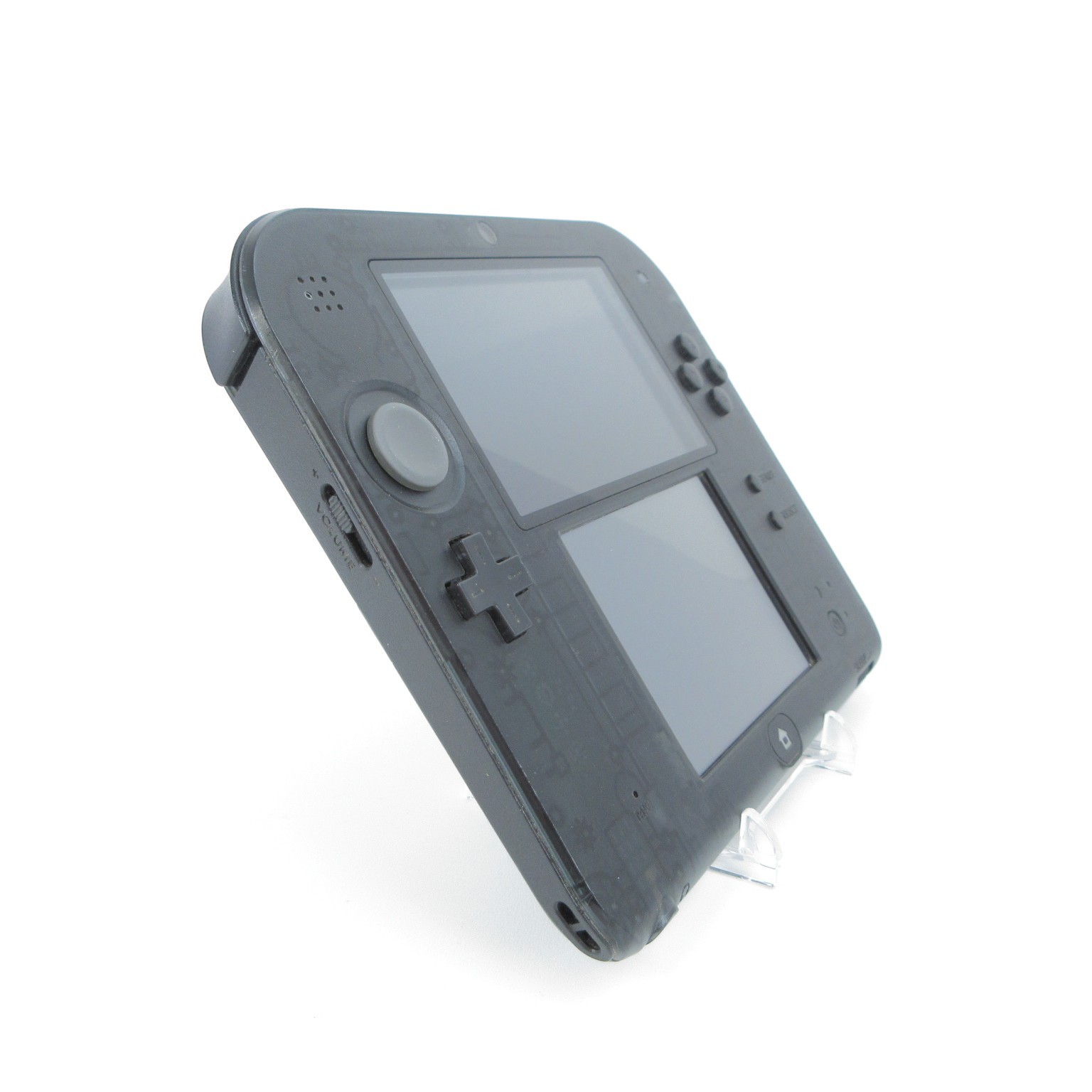 【Good】Nintendo 2DS Clear Black Console Japanese Edition #NET1106/04