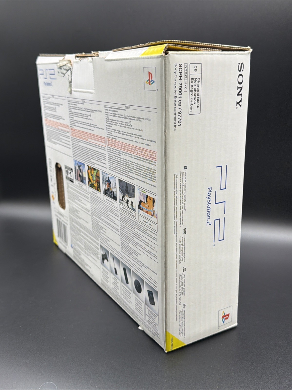PS2 Slim Console Complete CIB Bundle Tested W/ Games & Memory Card Fast Ship!