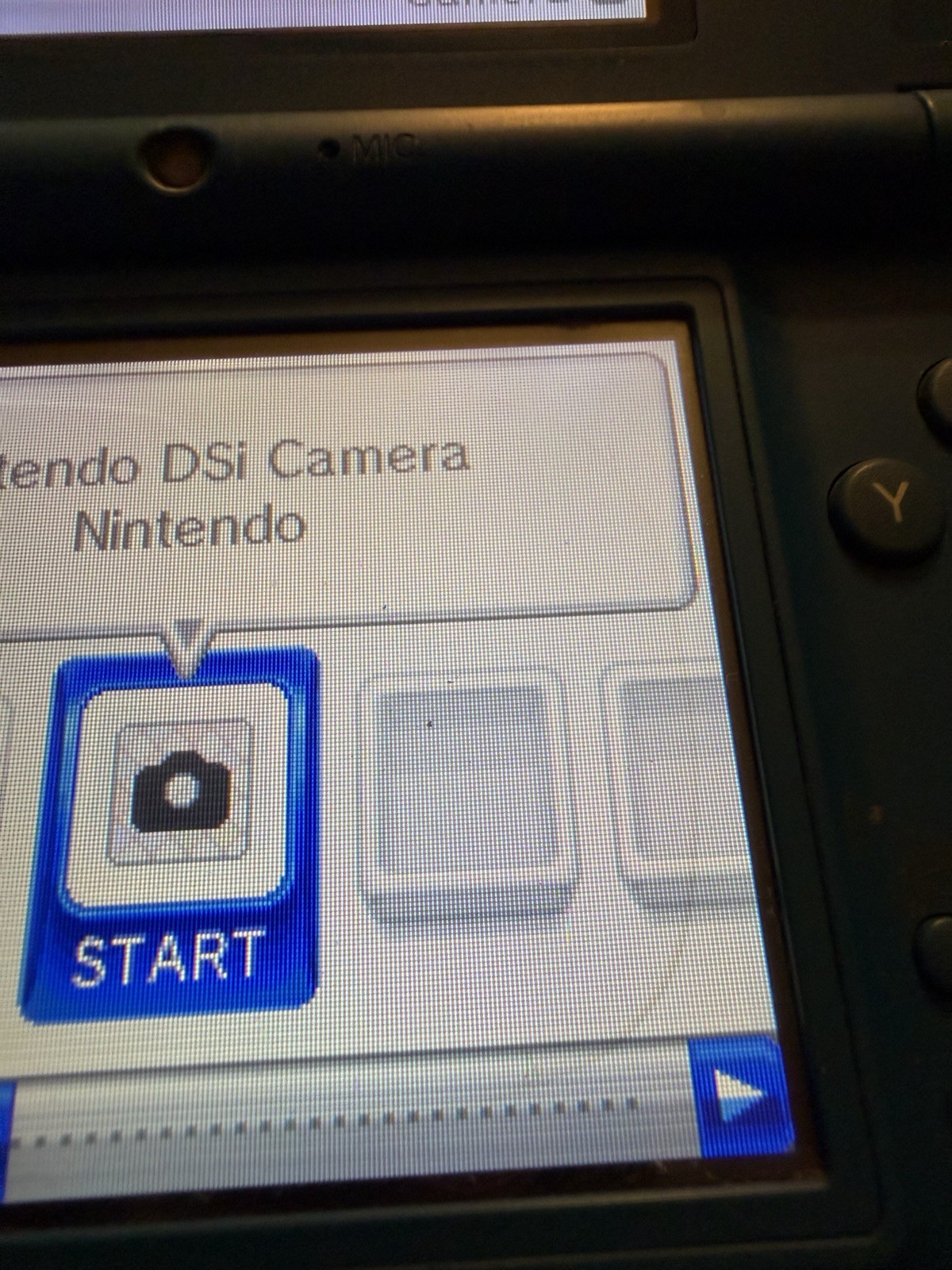 Nintendo DSi Game System – Matte Blue For Repair