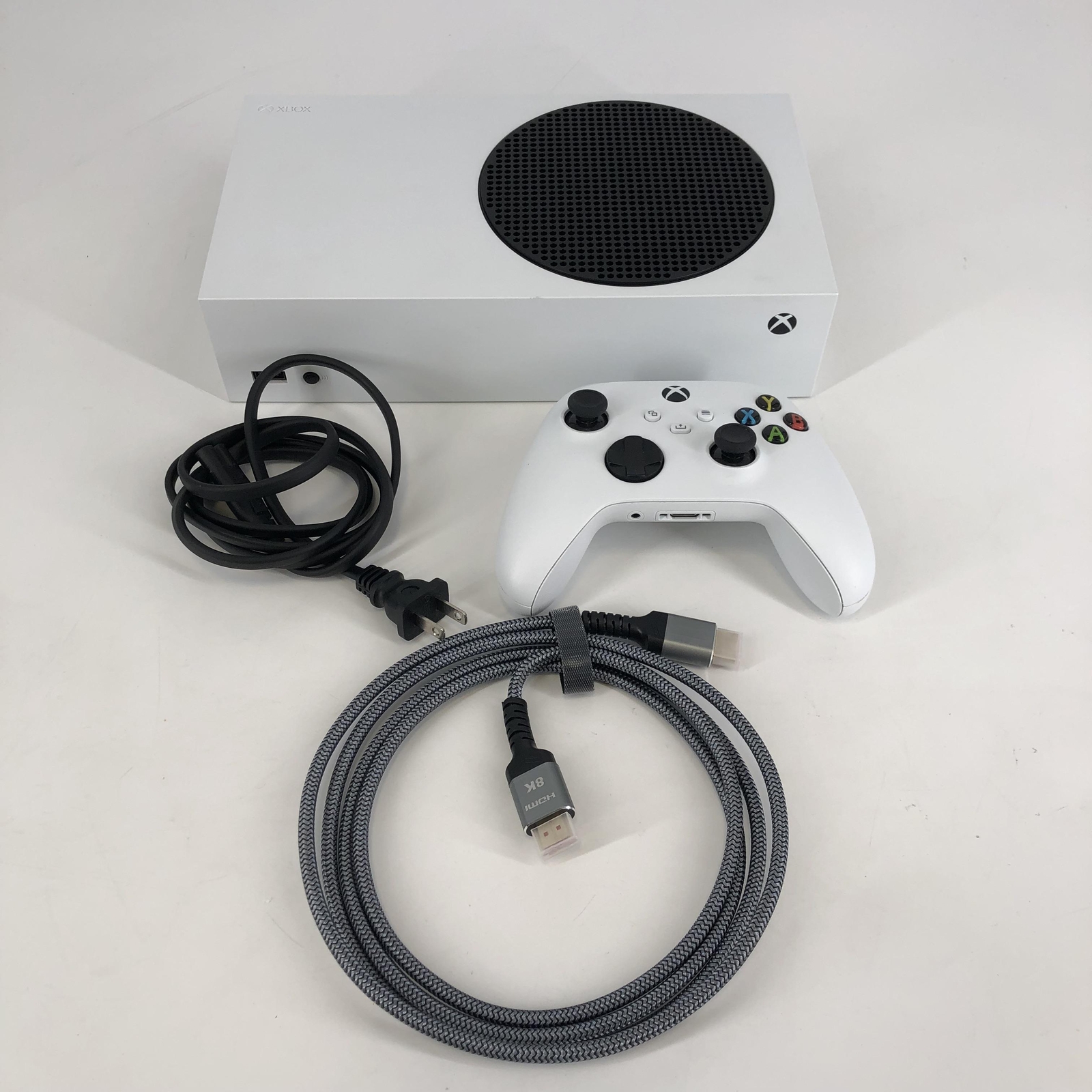 Microsoft Xbox Series S Console White 512GB – Excellent w/ Controller/Cables