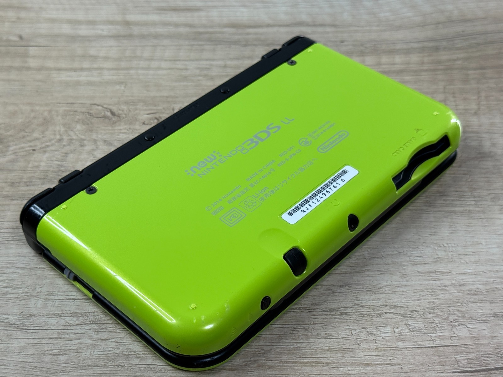 Nintendo New 3DS XL Lime Black Console Tested Japan ver D6034