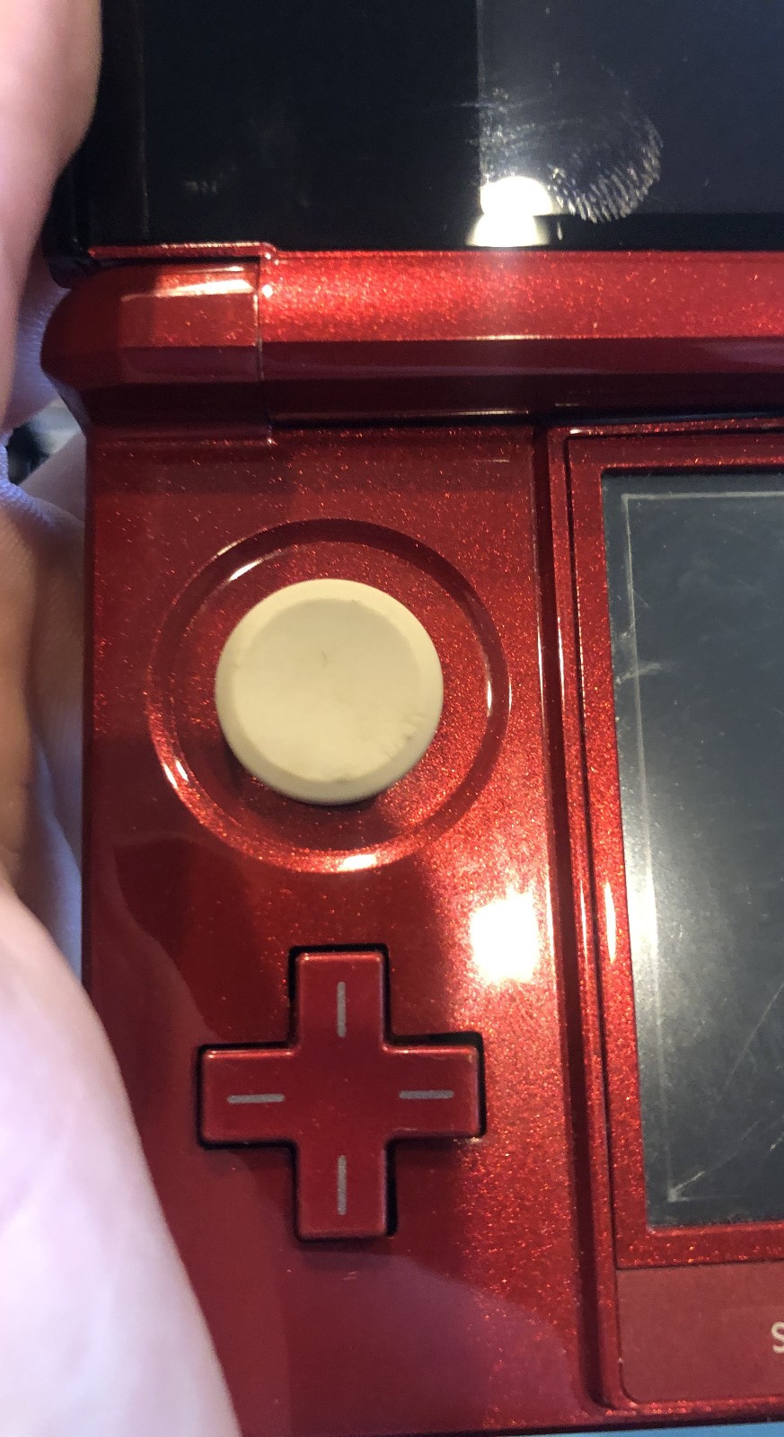 Nintendo 3DS Flame Red CTR-001 Handheld Console — Fully Tested