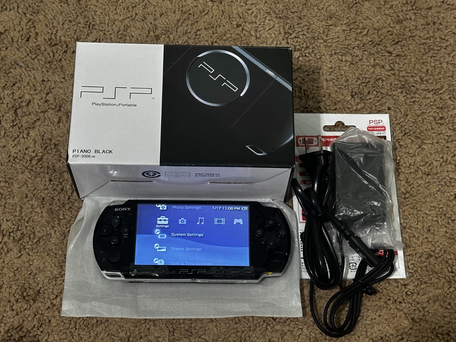 Sony PlayStation PSP 3000 | Shell | Charger & Battery | Box – SHIP IN 1-DAY