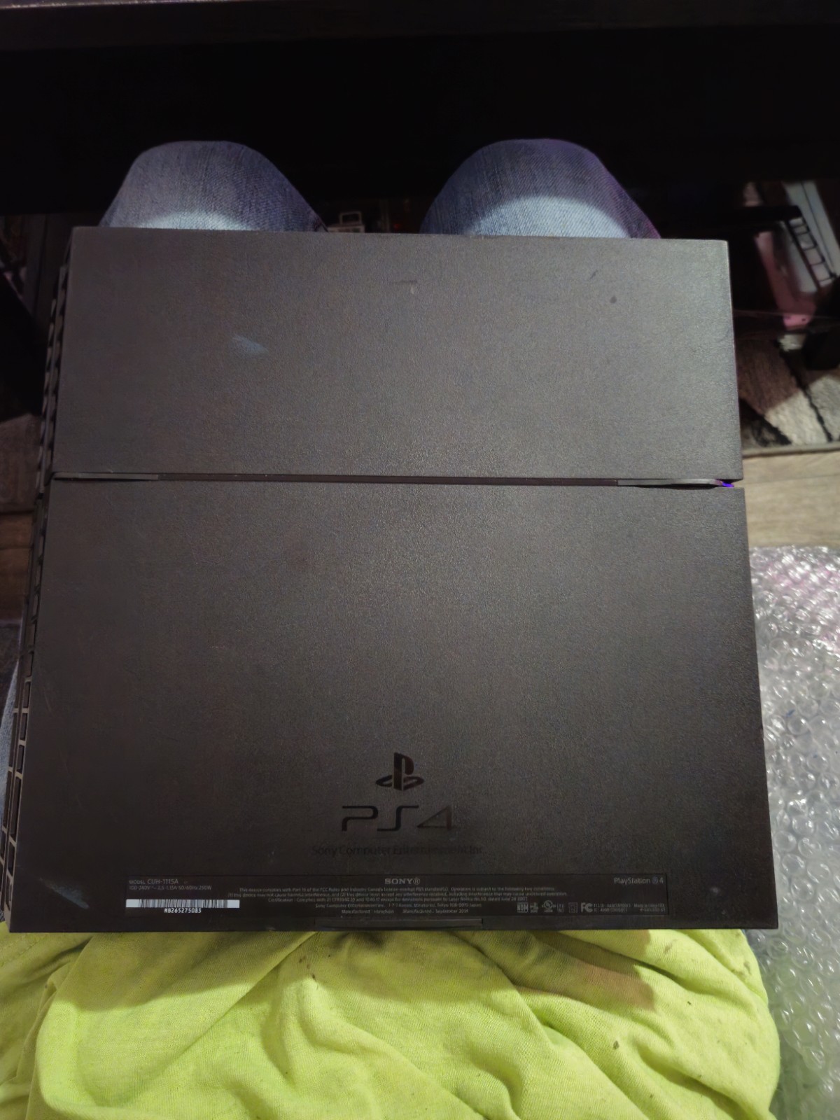 Sony PlayStation 4 PS4 500gb Low Firmware 10.50 With Cords tested Read