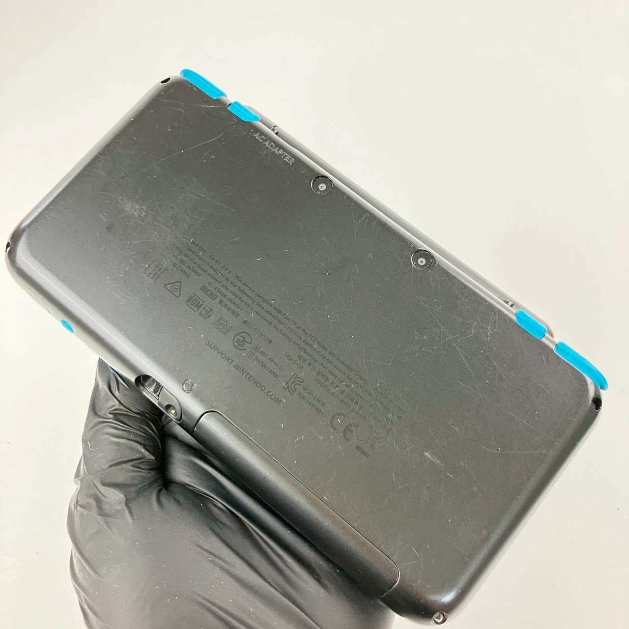 Nintendo new 2DS XL LL Turquoise x Black Console Boxed A Rank Japanese Only