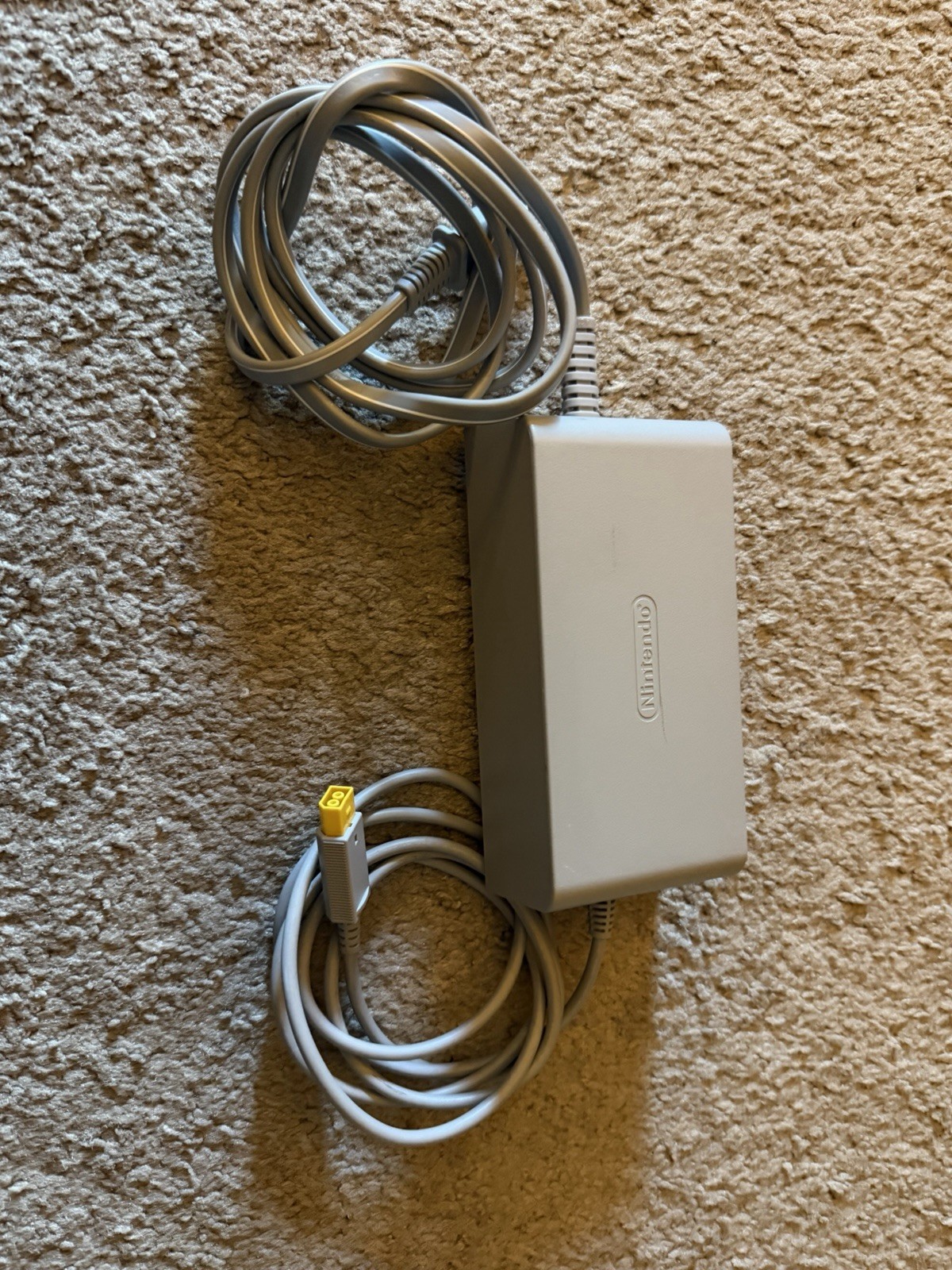 Nintendo Wii U WUP-101(02) Black Console Only With OEM Power Supply UNTESTED