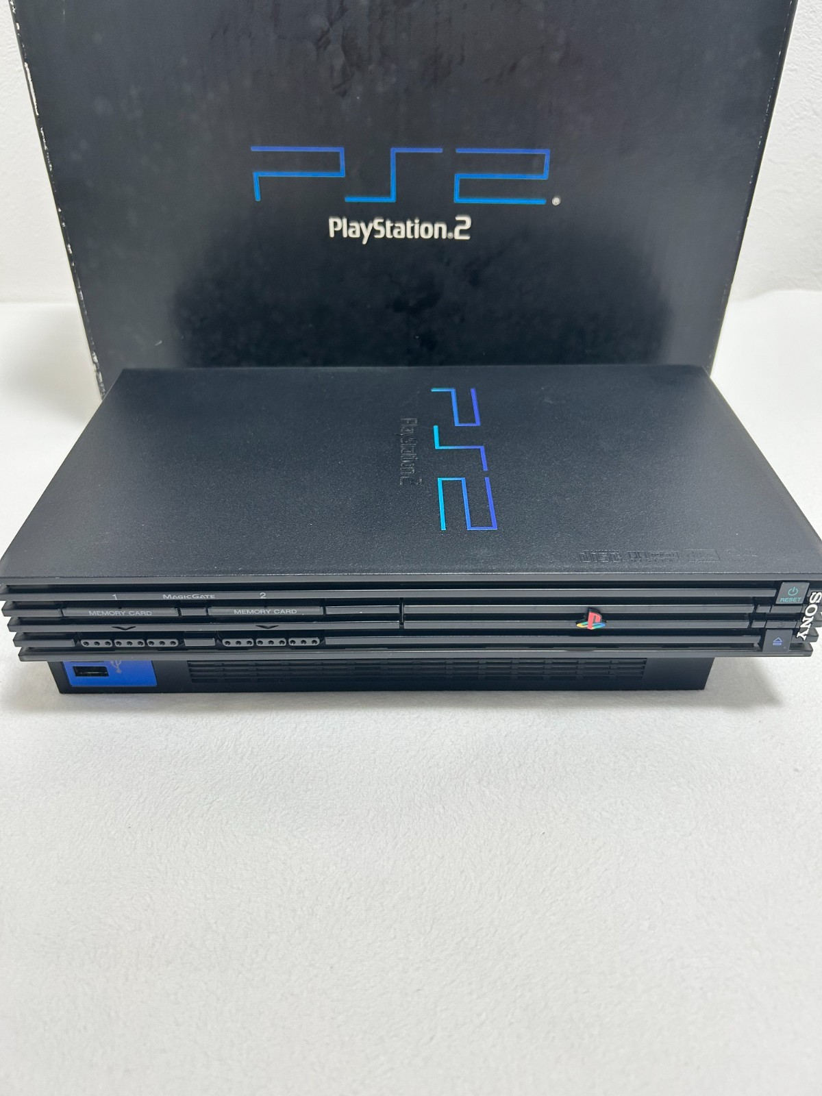 PlayStation2 SCPH-50000NB Midnight Black Video Game Home Console Hobby 2003 SONY