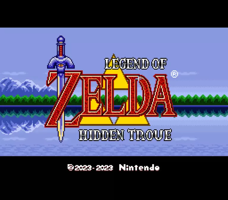 Legend of Zelda Hidden Trove-SNES Cartridge-US/Version