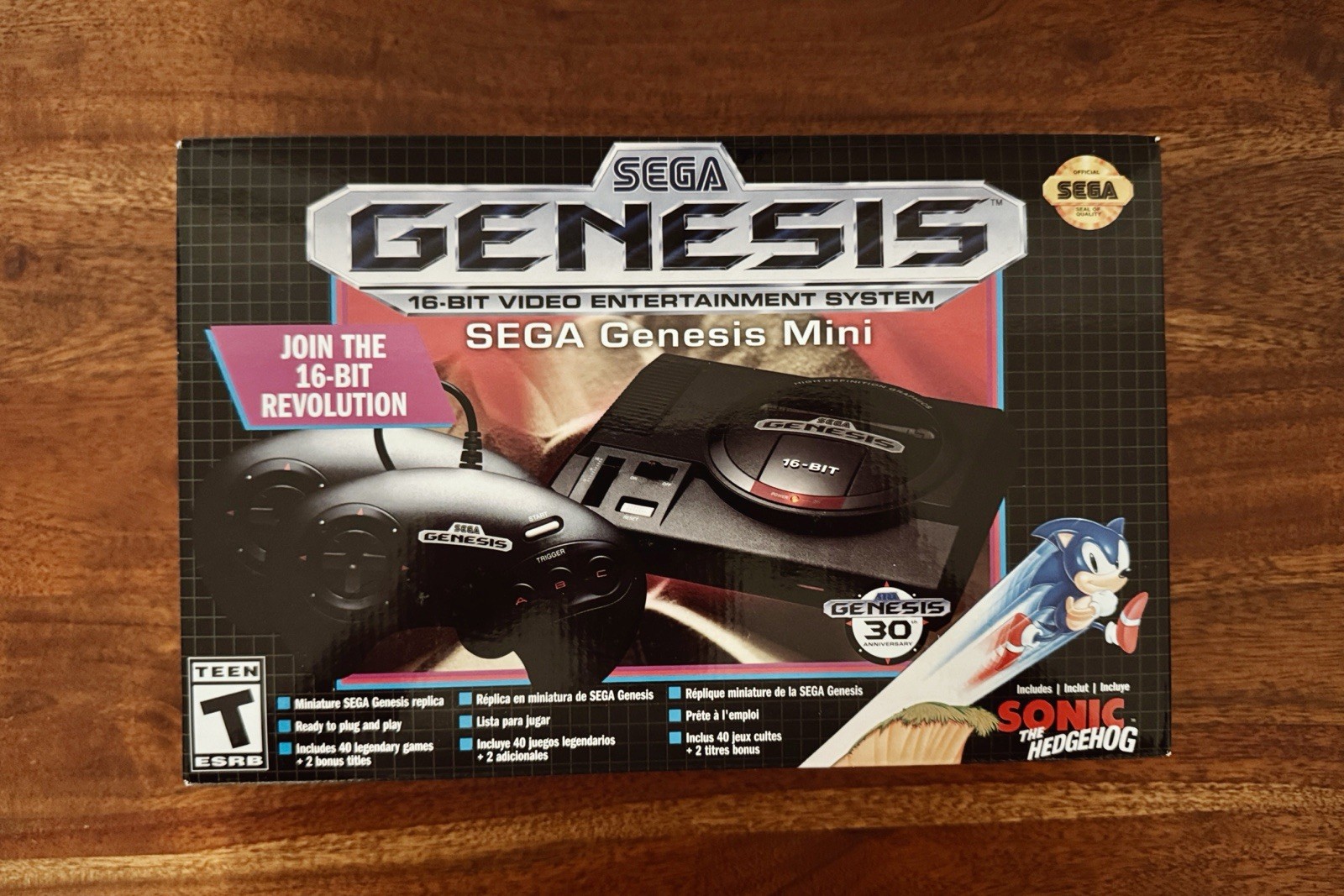 *NEW* Sega Genesis Mini 30th Anniversary Console, In Original Box