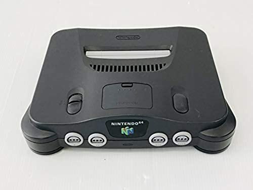 Nintendo 64 N64 Console Black Controller charger Japan Exc