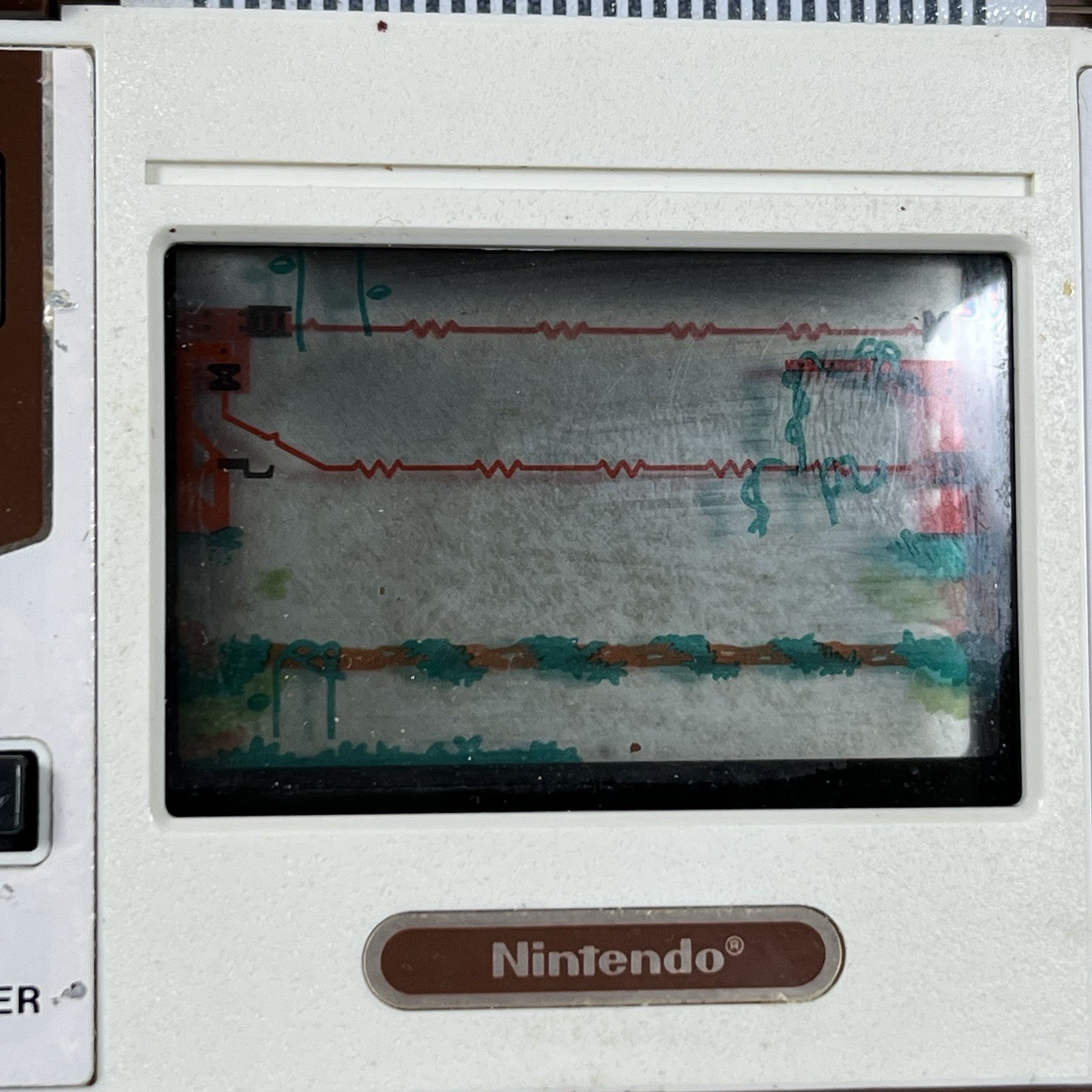 Nintendo Game & Watch Donkey Kong II Multi-Screen Game 1983 Parts/Repair