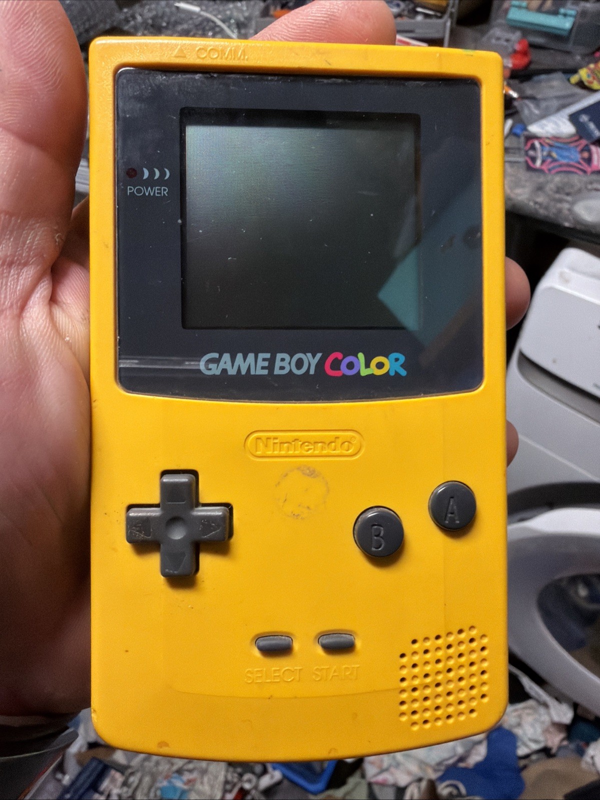 Nintendo Game Boy Color Handheld Game Console CGB-001 Yellow
