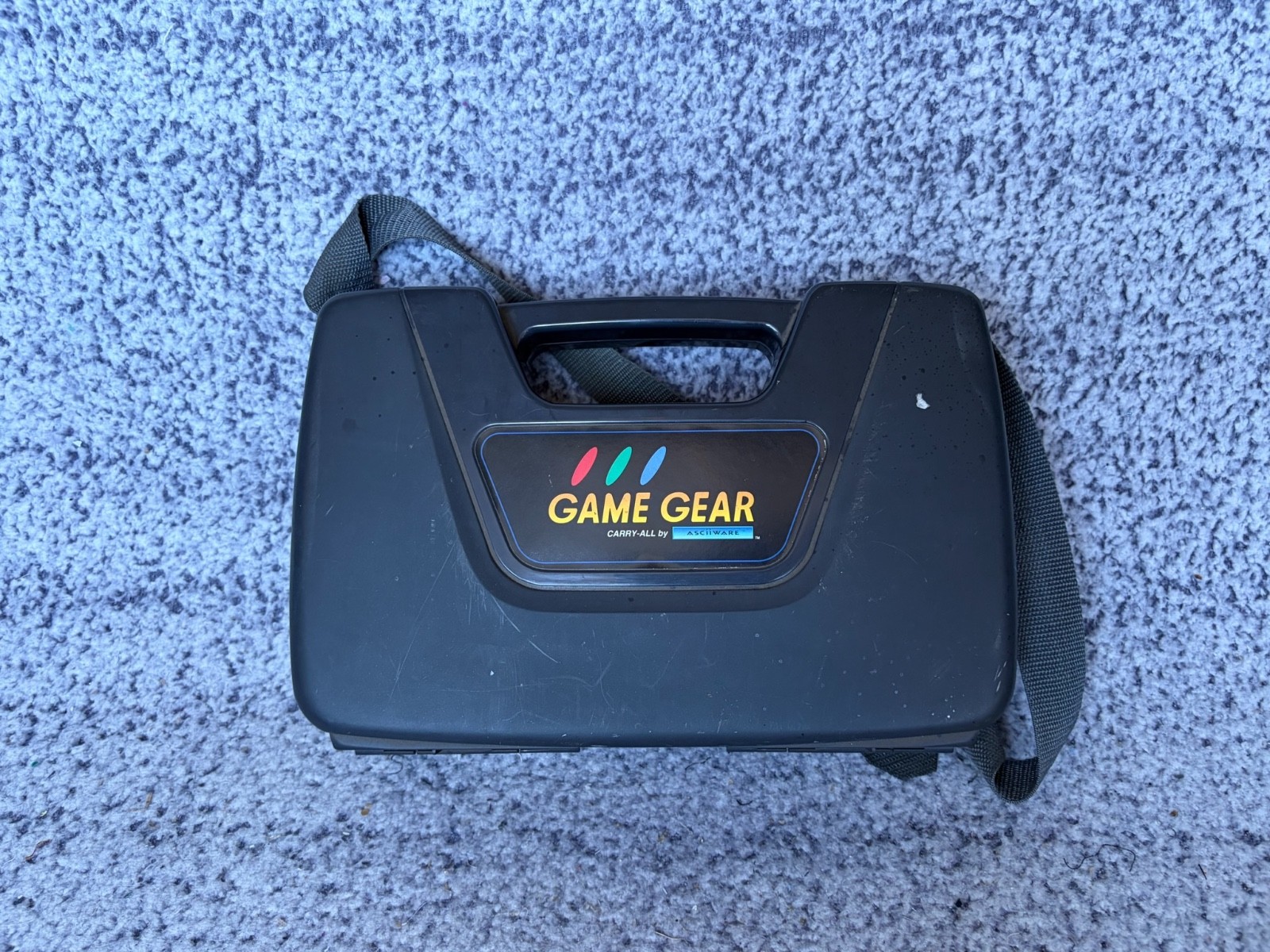 Sega Game Gear Console Rechargeable Battery Pack Carry Case Untested Bundle