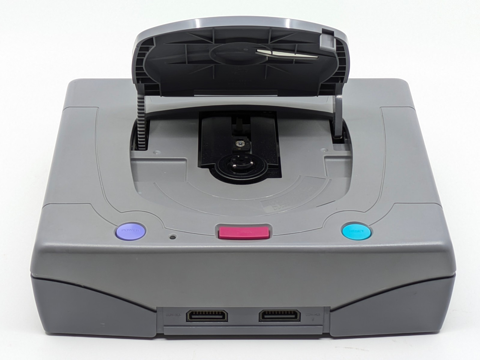 Sega Victor V-Saturn RG-JX2 Gray Console Complete Set NTSC-J Japan Tested