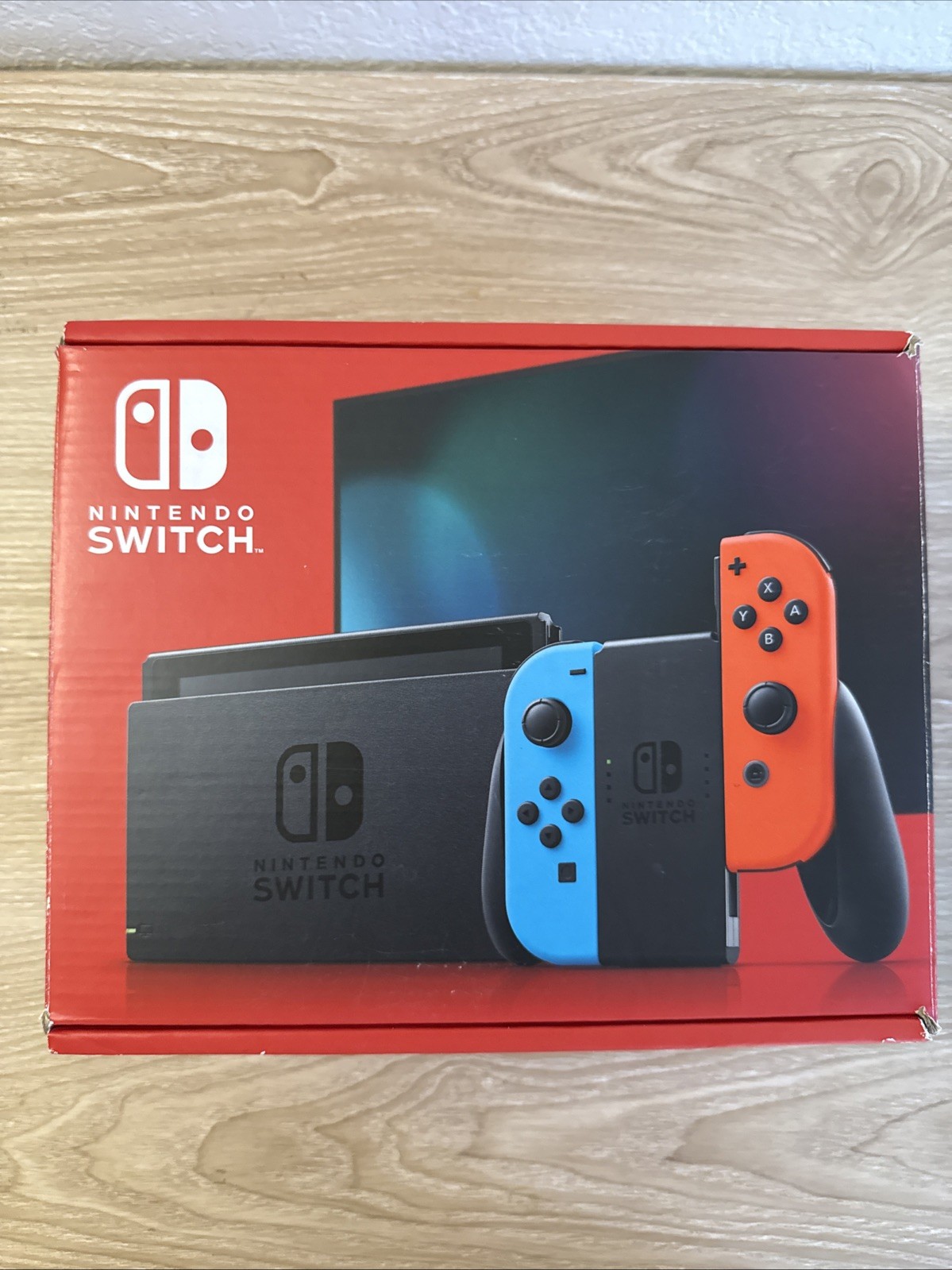 Nintendo Switch 32GB Console – Neon Blue/Red Joy-Con – Complete in Box