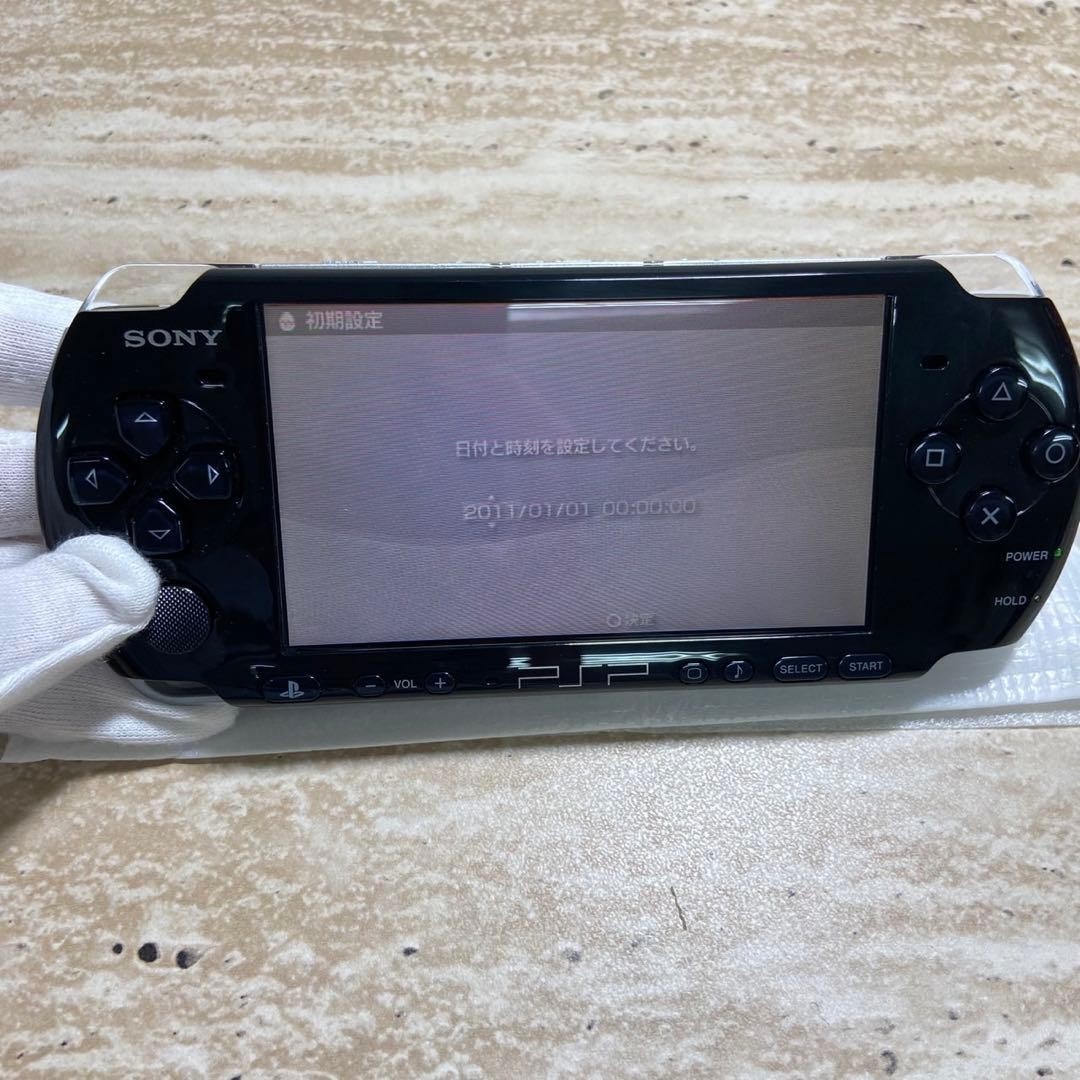 Sony PSP 3000 Piano Black Complete in Box Excellent Condition 6751