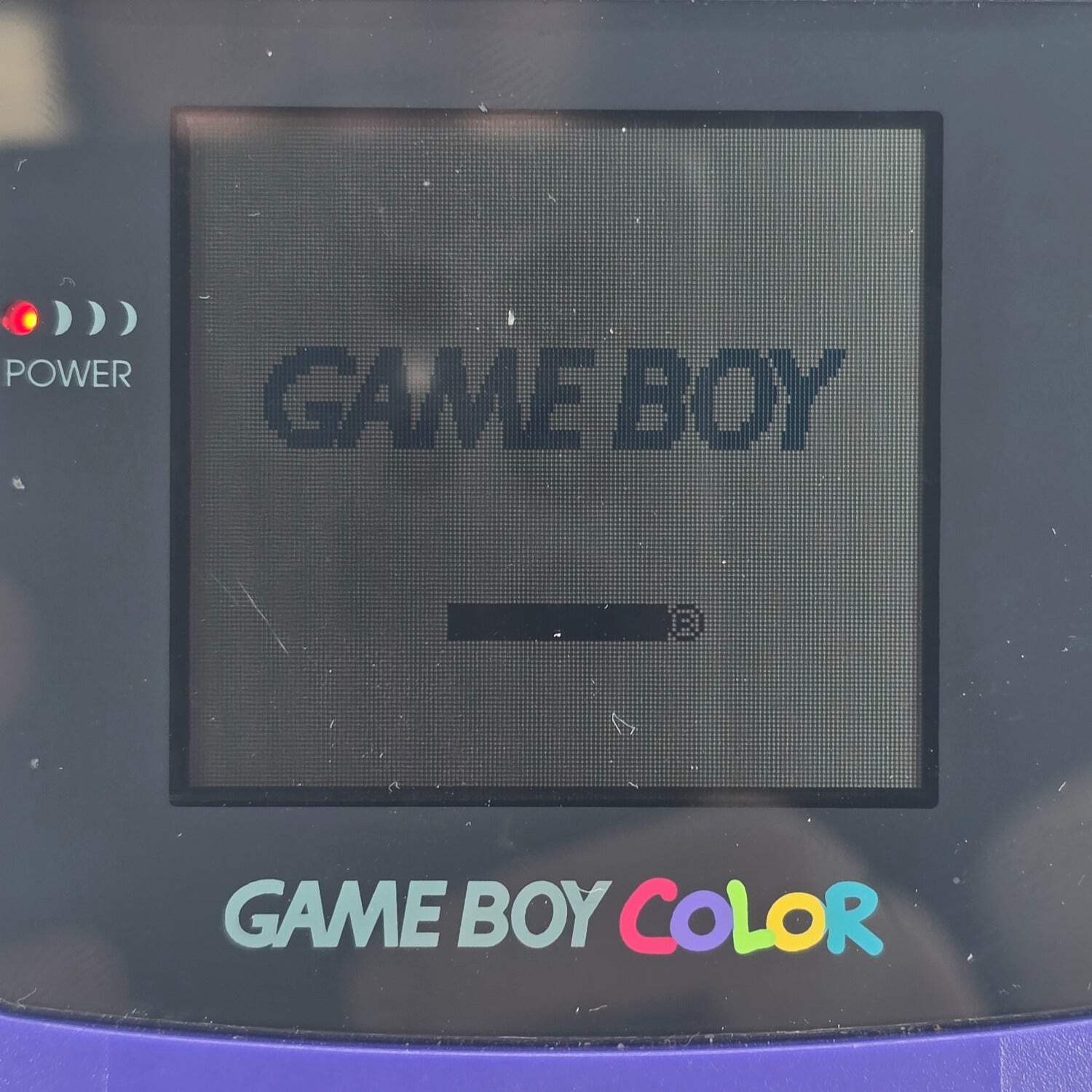 Nintendo Game Boy Color Handheld Game Console Only CGB-001 Grape