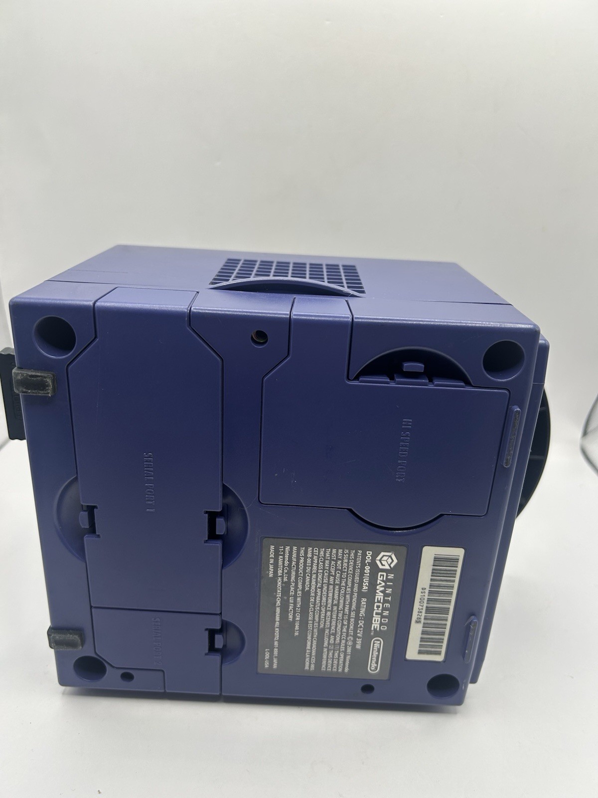 Nintendo GameCube Indigo Purple Console DOL 001 Controllers Bundle *READ