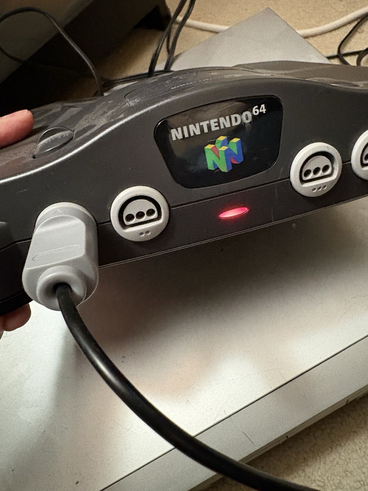 Nintendo 64 Console (NUS-001 JPN) w/ Accessories Controllers Cables Tested