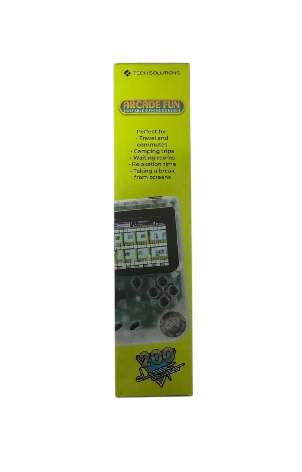 Merkury Innovations Arcade Fun Portable Gaming Console 200 Games NEW IN HAND
