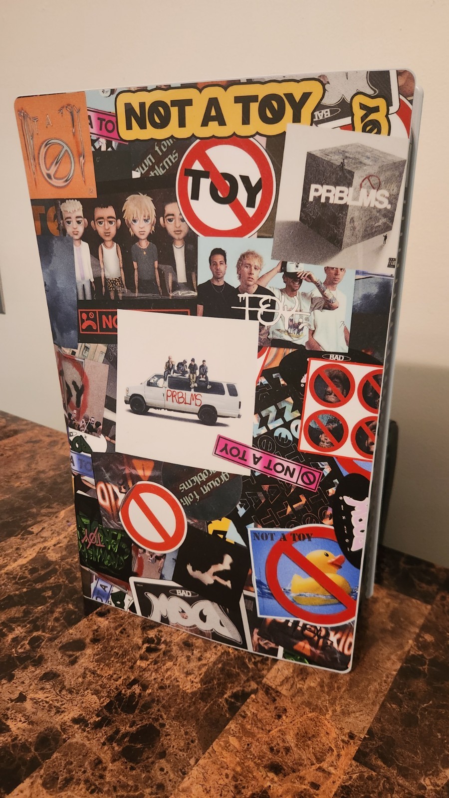 PS5 Standard Edition – NOT A TOY Unique Decal