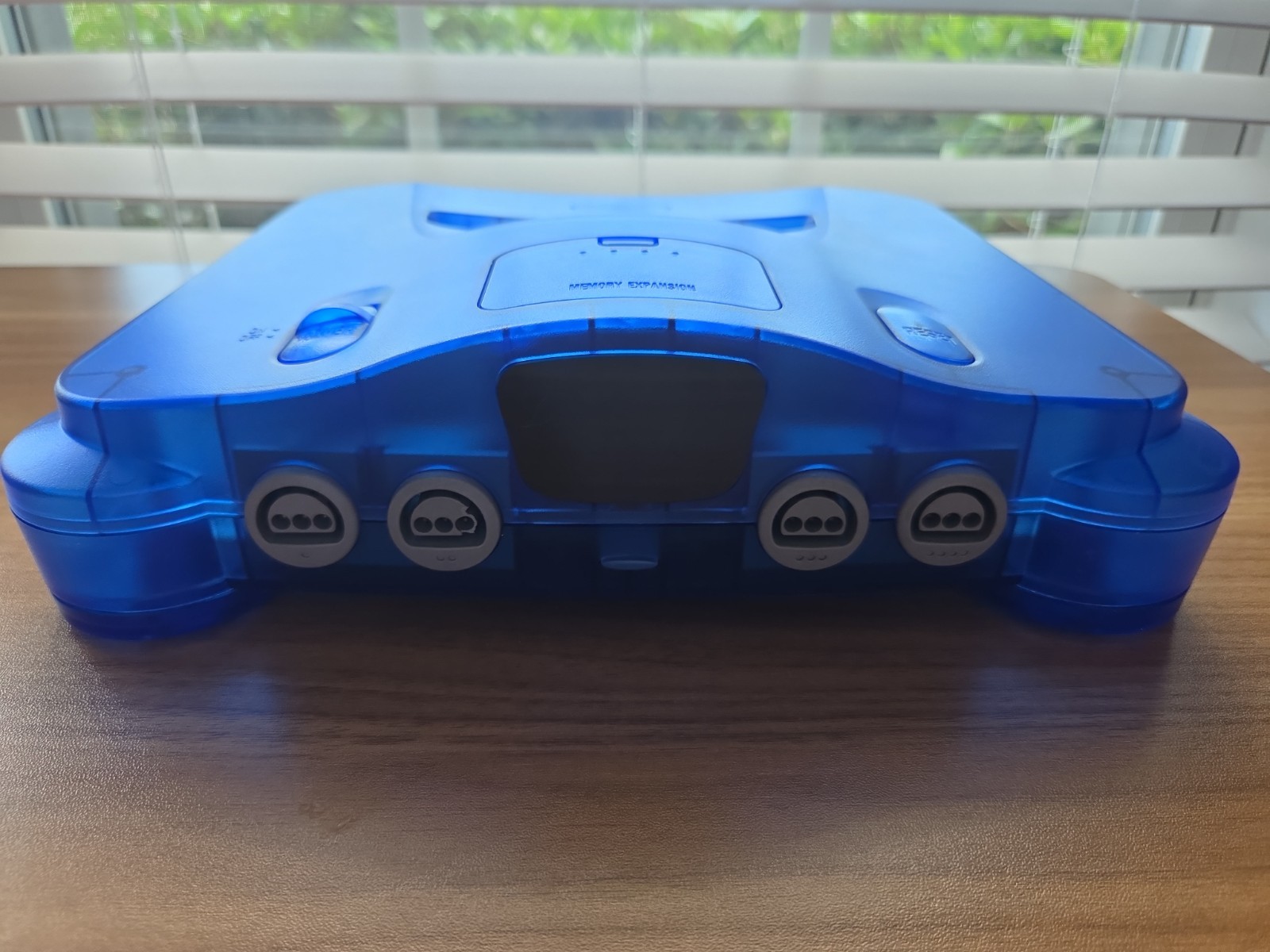 N64 Nintendo 64 clear Blue Funtastic Console Re-Shelled Region Free