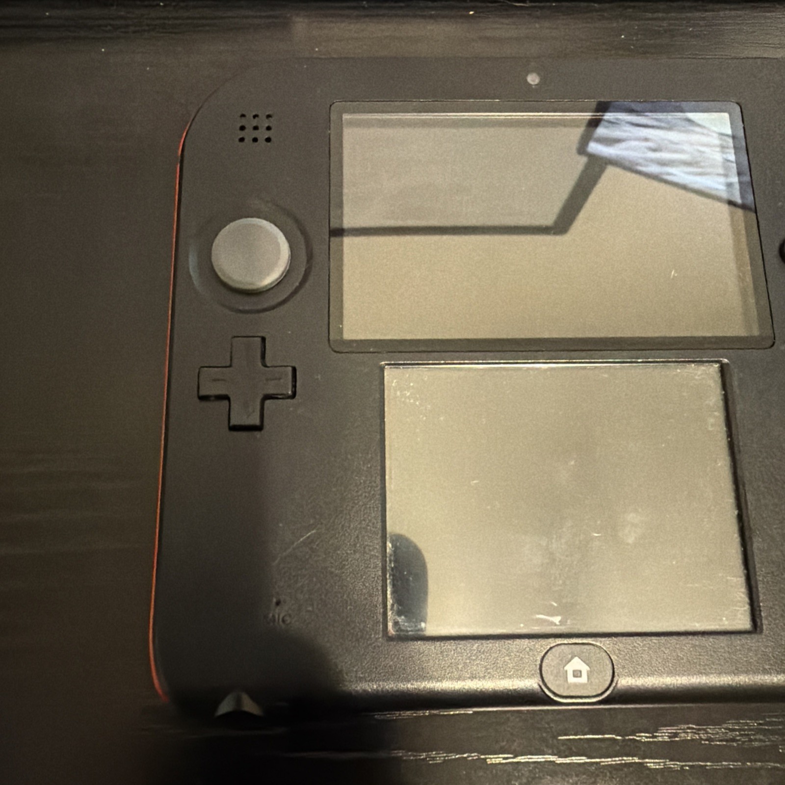 Nintendo 2DS Launch Edition Crimson Red Handheld System Works Great