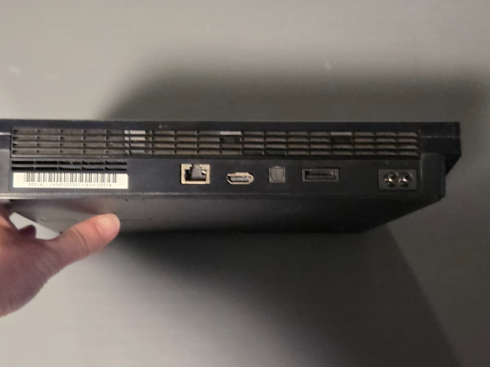 Retro Sony PlayStation 3 Slim 160GB Home Console – Black CECH-2501A – Tested