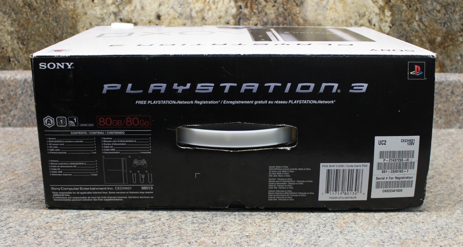 Sony PlayStation 3, 80GB (CECHK01)