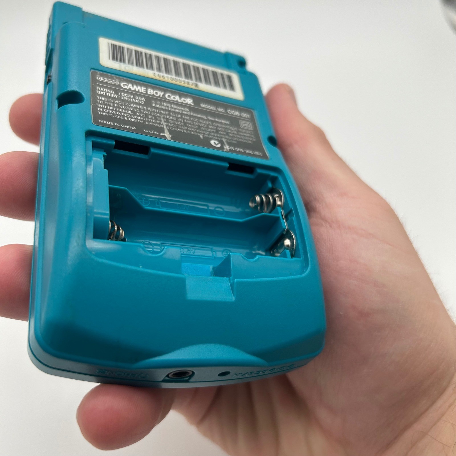 Nintendo Game Boy Color Handheld Console Teal CGB-001 Authentic Tested Working