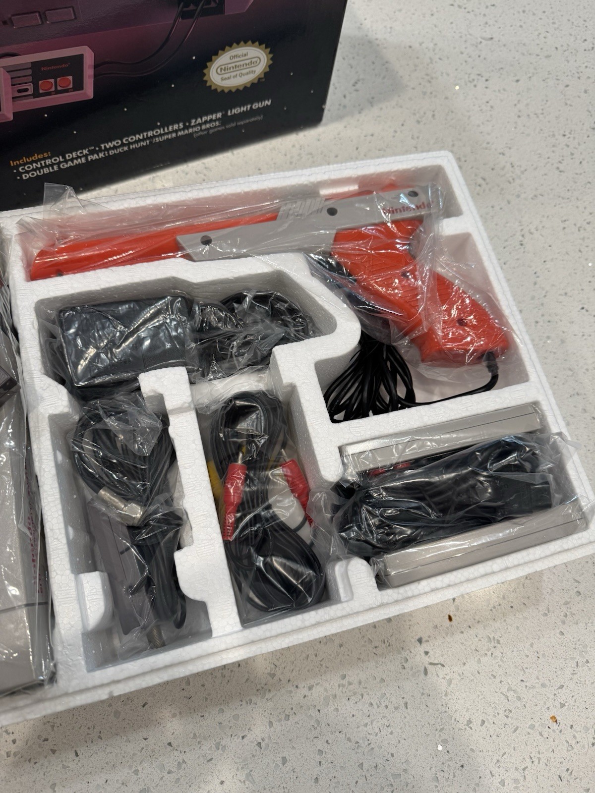 EXCELLENT CONDITION !!! Nintendo Entertainment System Action Set