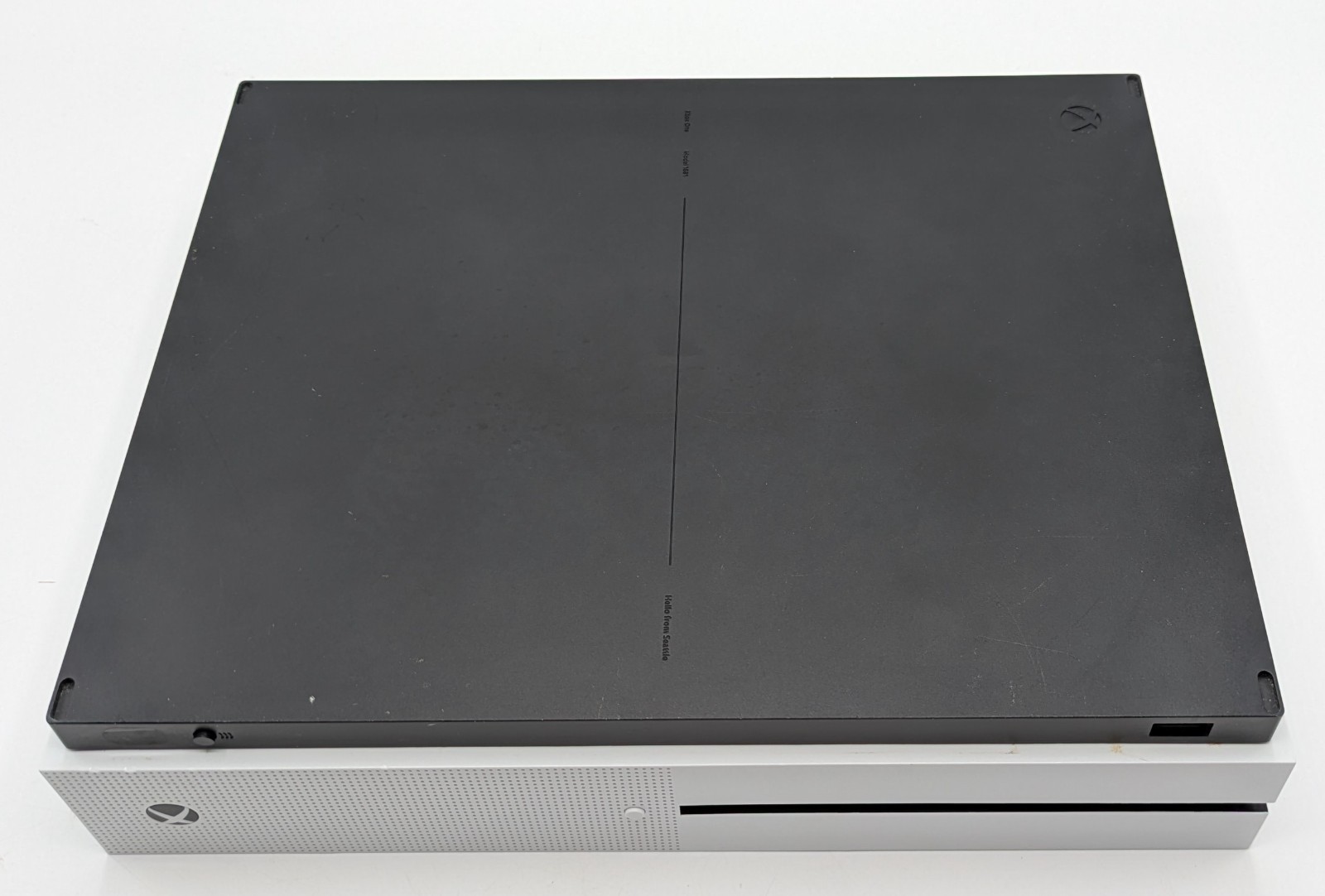 Microsoft Xbox One S 1TB Console White with Controller Cables & Box WORKS
