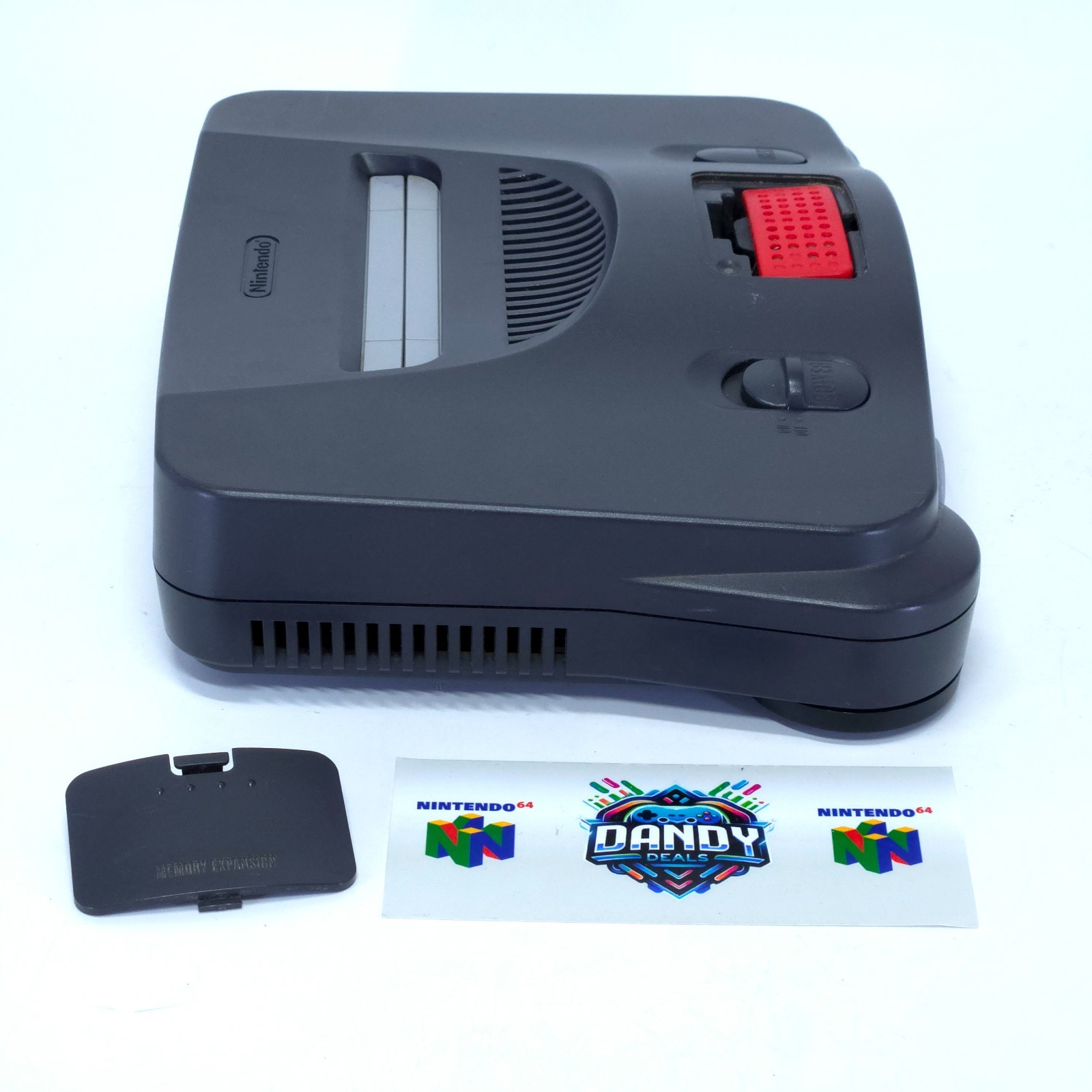 Nintendo 64 N64 Console System W/ Expansion Pak + 2 Controllers + All Cables