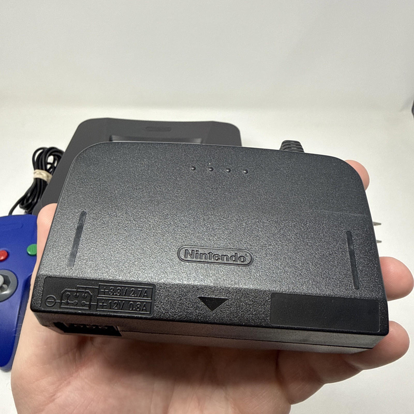 Nintendo 64 N64 Console NUS-001 (JPN) + 1 Controller + Power Cables Tested READ