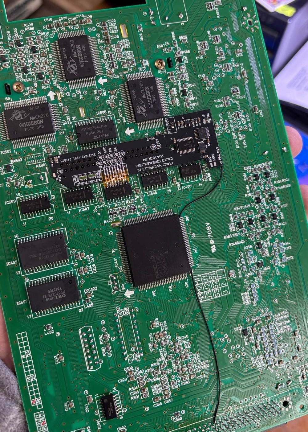 Pioneer Laser Active PAC-N1 PC Engine PC Engine Duo, Recapped, Tested, READ!