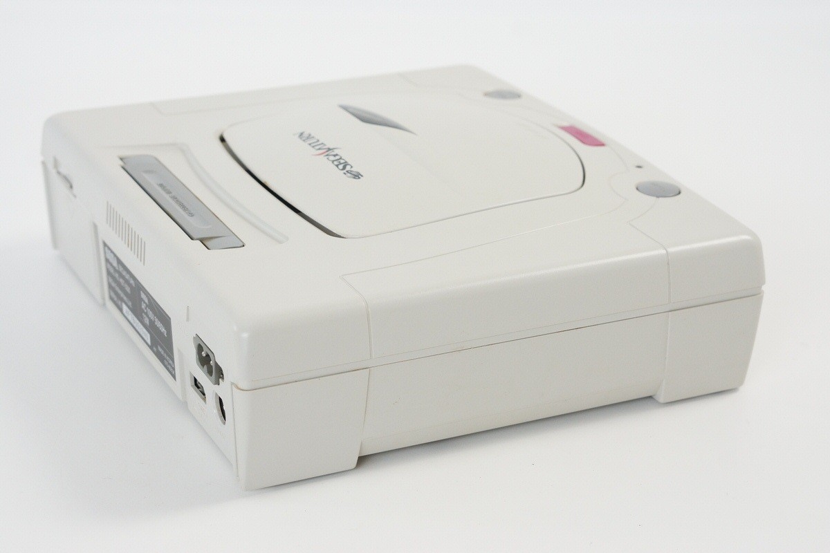 Sega Saturn Console -System Only- WHITE HST-3220 Tested JAPAN -NTSC-J- 028432