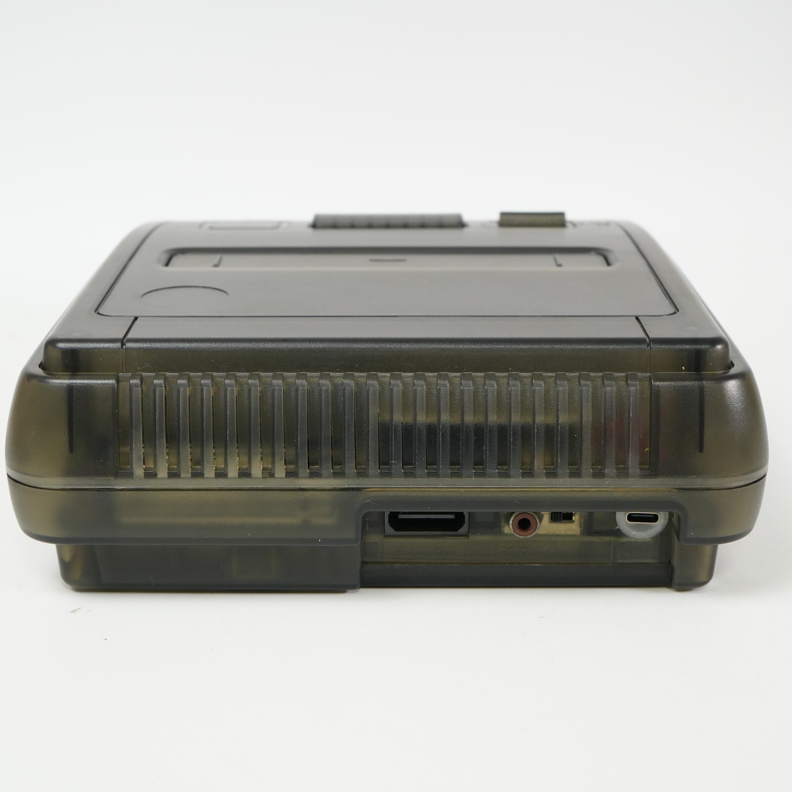 Nintendo Super Famicom Console SHVC-001 SFC SNES Translucent Black Shell USB MOD