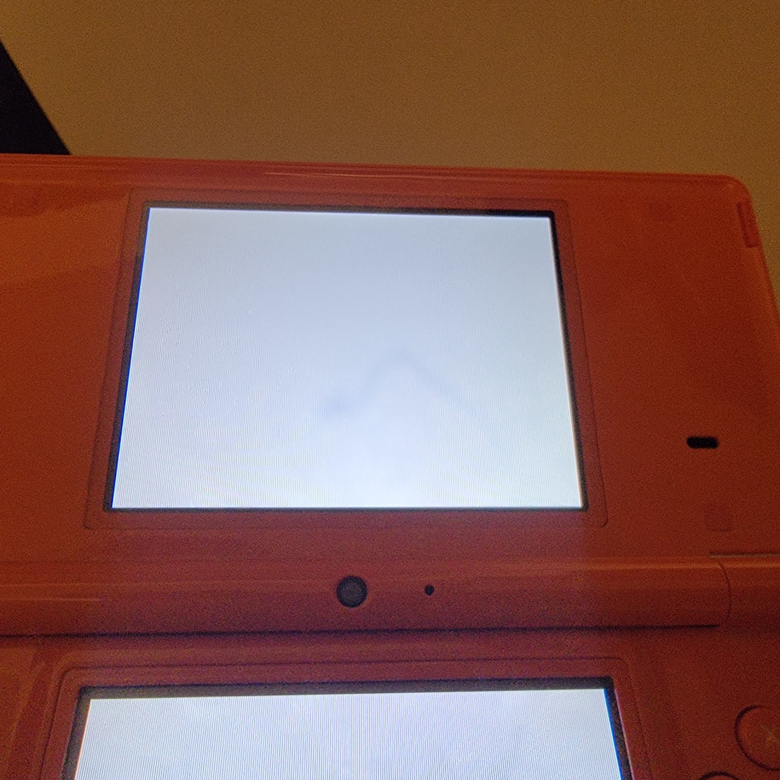 Nintendo DSi Orange Console W/ Sonic Rush Adventure, Stylus, & Charger – READ