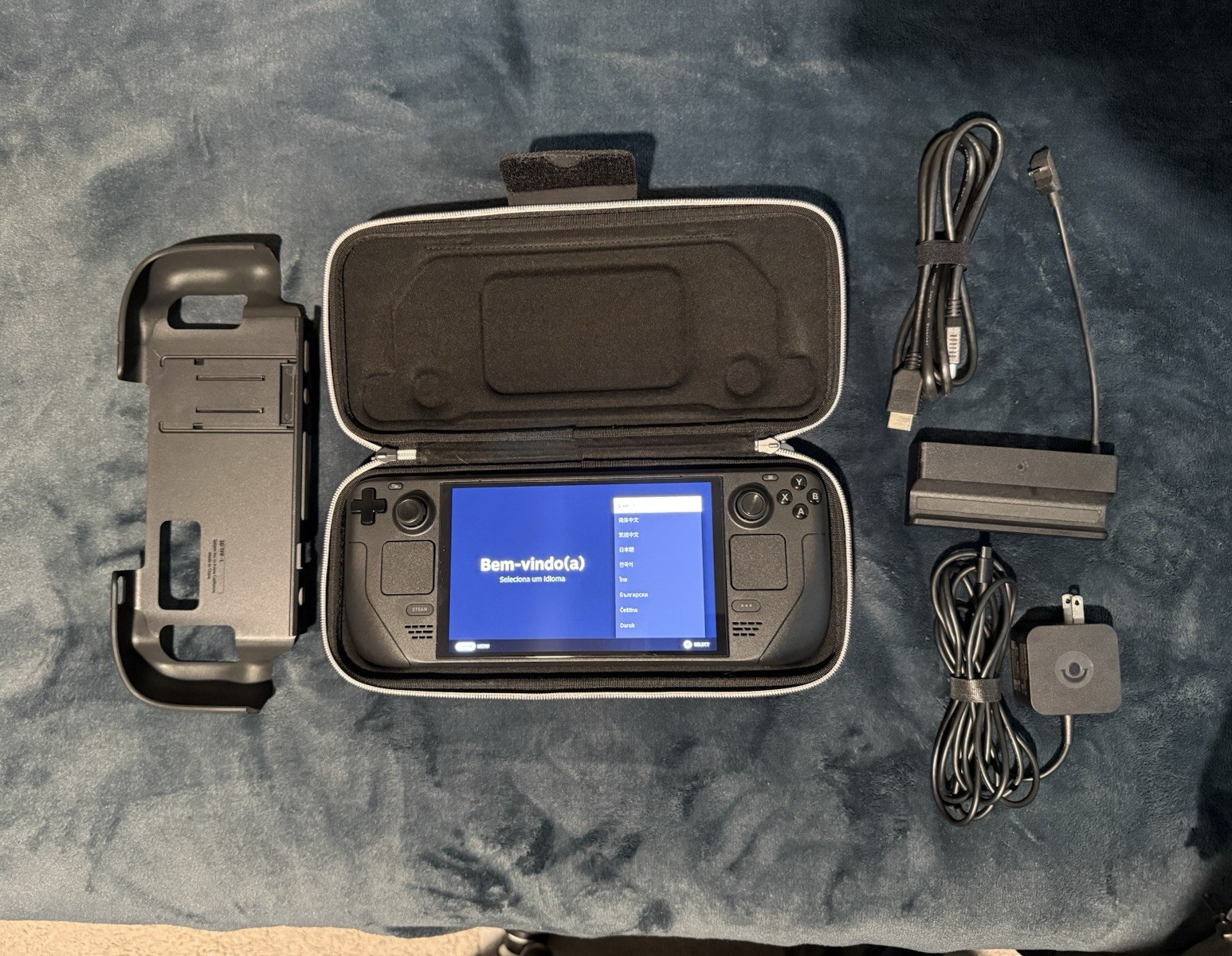 Valve OLED Steam Deck 1TB With Dock Station, Case, Charger Included