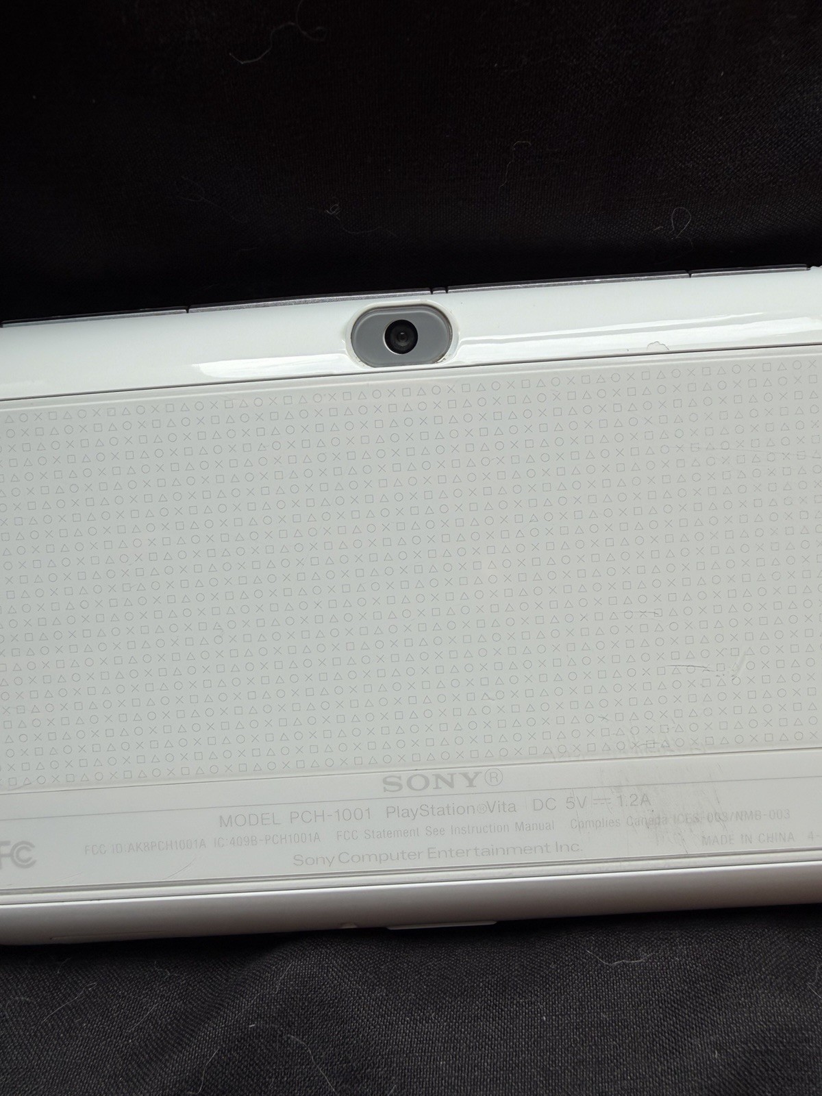 Sony PlayStation Vita (PCH-1001) – White – Used – TESTED WORKING!