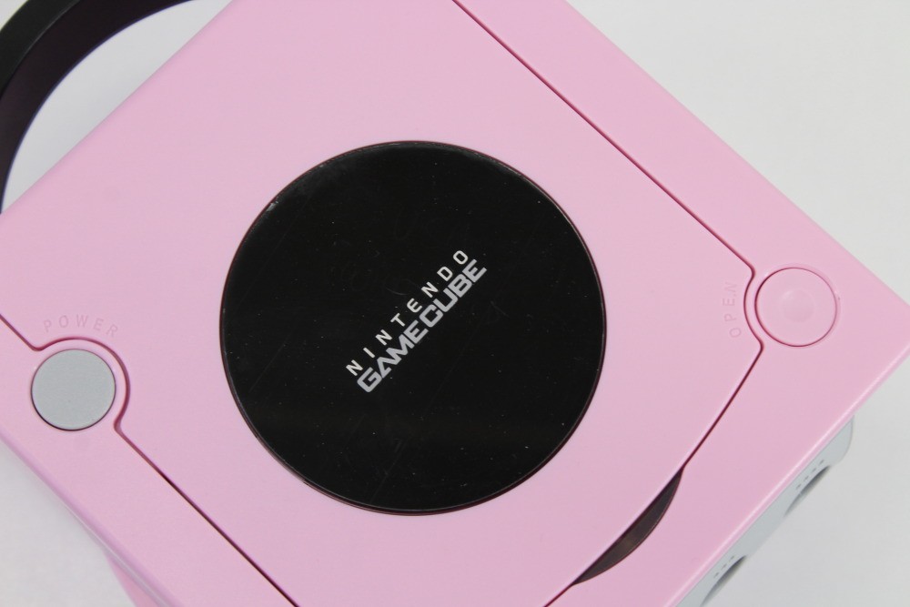 Nintendo Gamecube Console Pastel Pink LED NTSC-U/C DOL-001 GC PLAY US GAMES