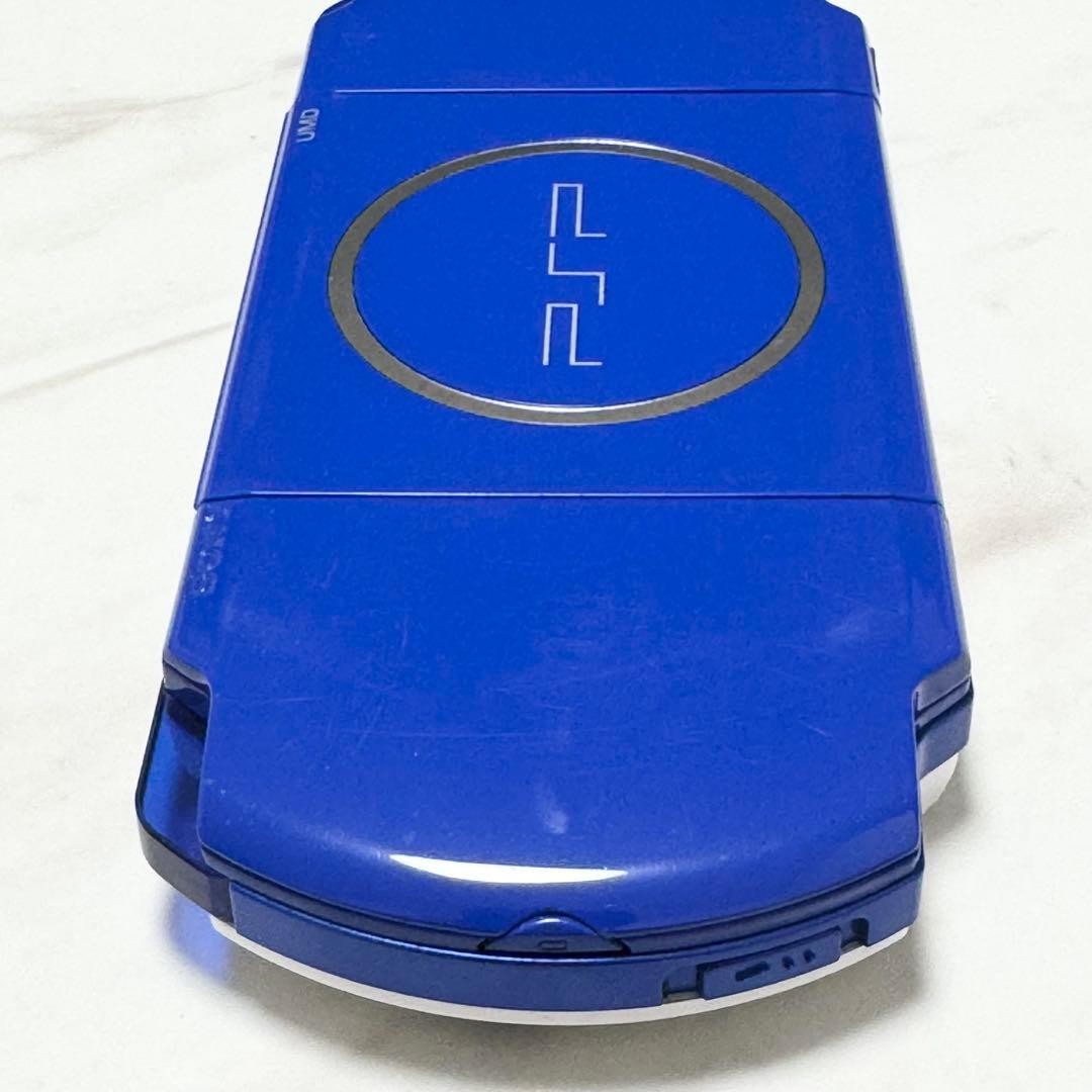 Sony PSP-3000 White Blue Console Tested Working Region Free