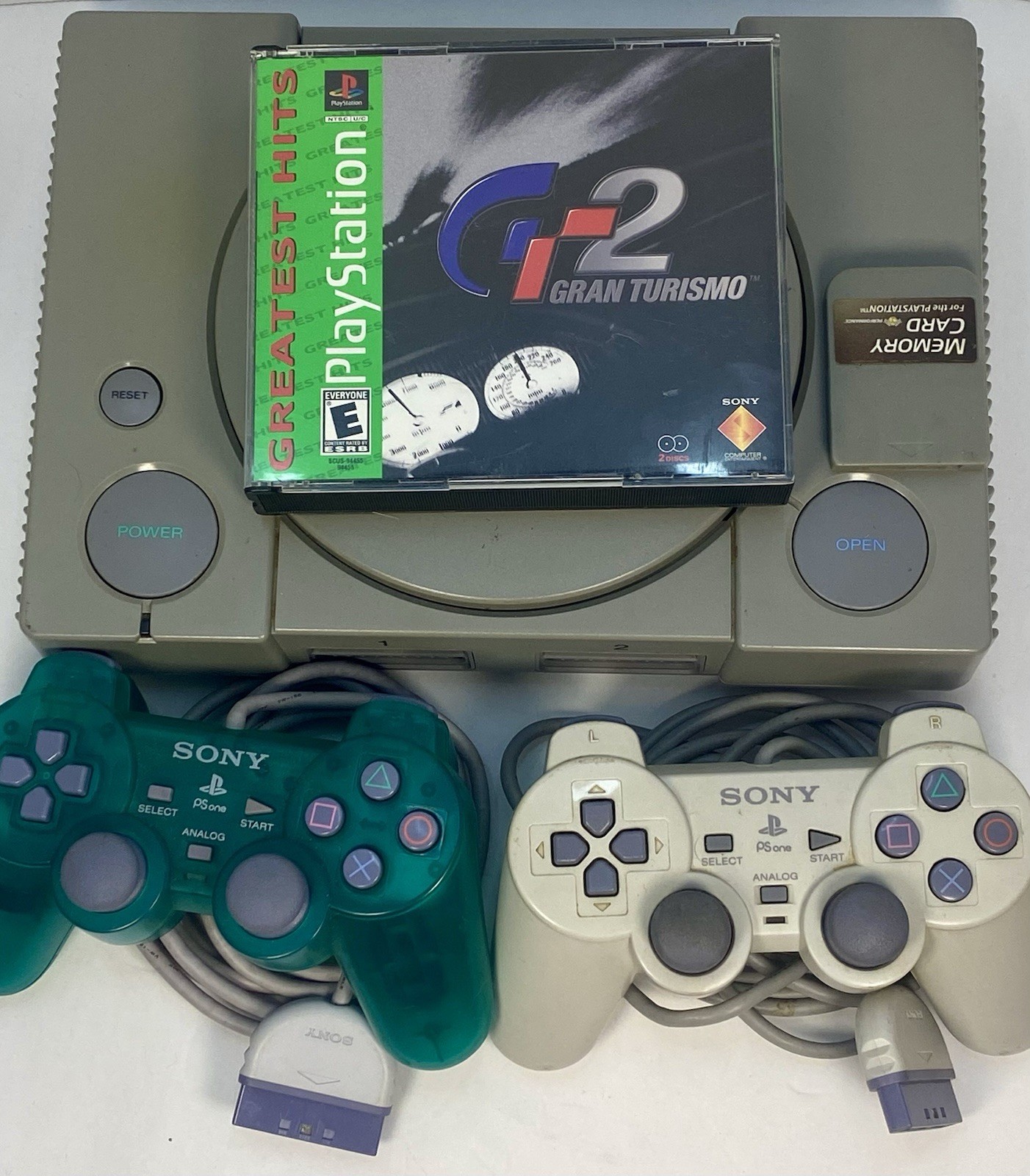 Sony PlayStation 1 Console/Games Lot Bundle TESTED WORK PS1 Video Game System 🎮