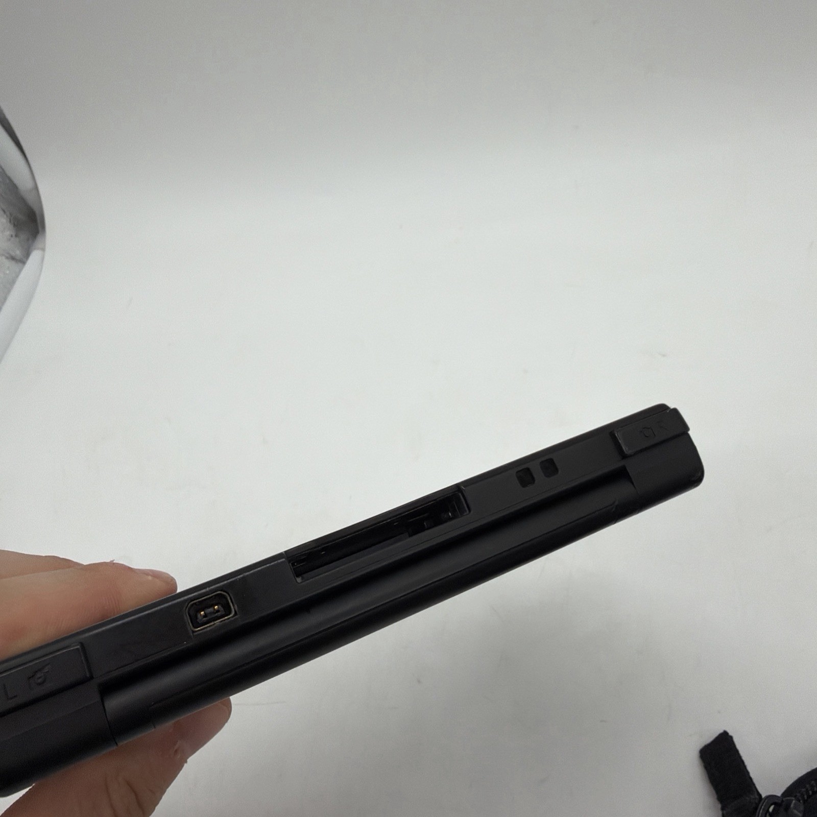 Matte Black Nintendo DSi Handheld Console charger