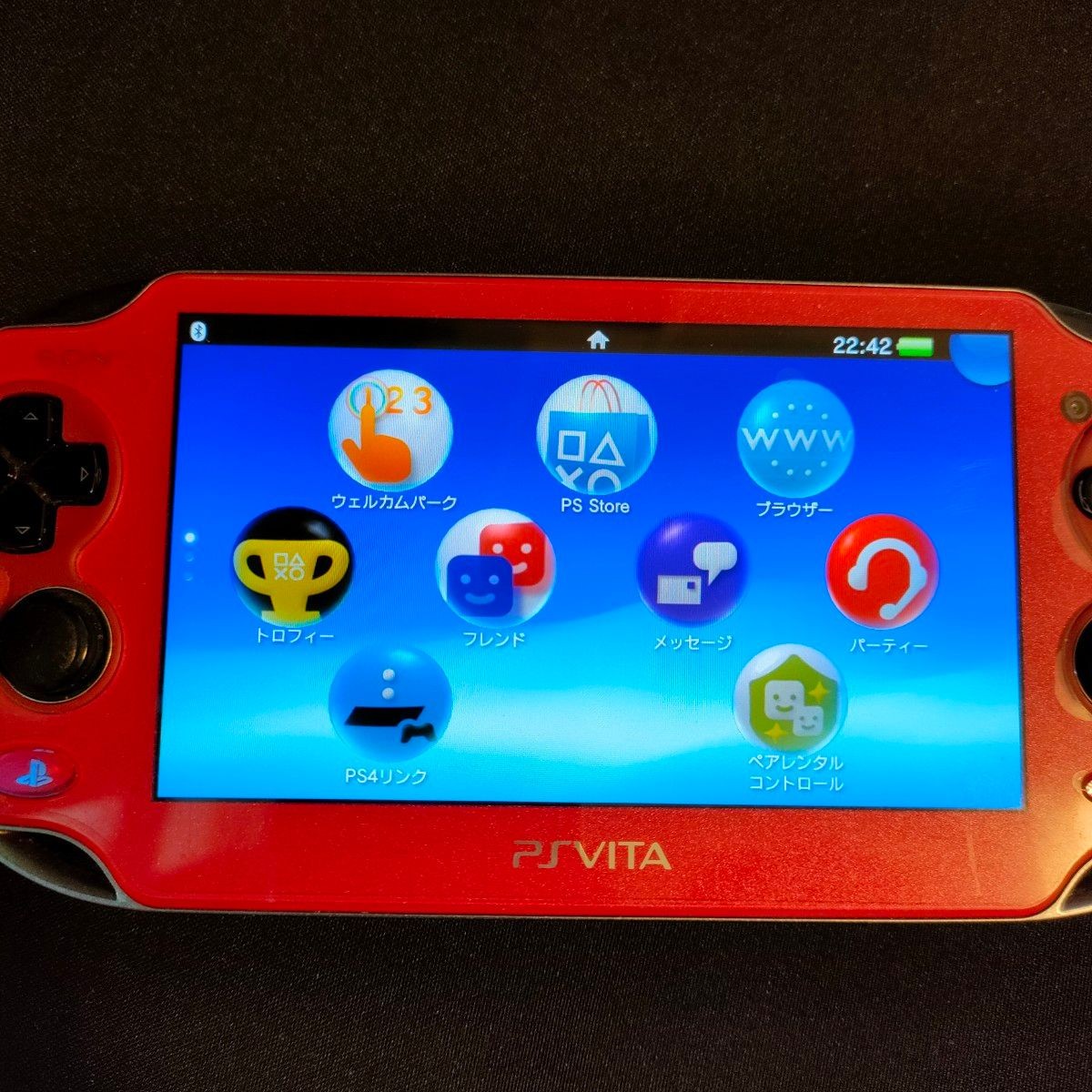 PSVITA Cosmic Red PCH 1000