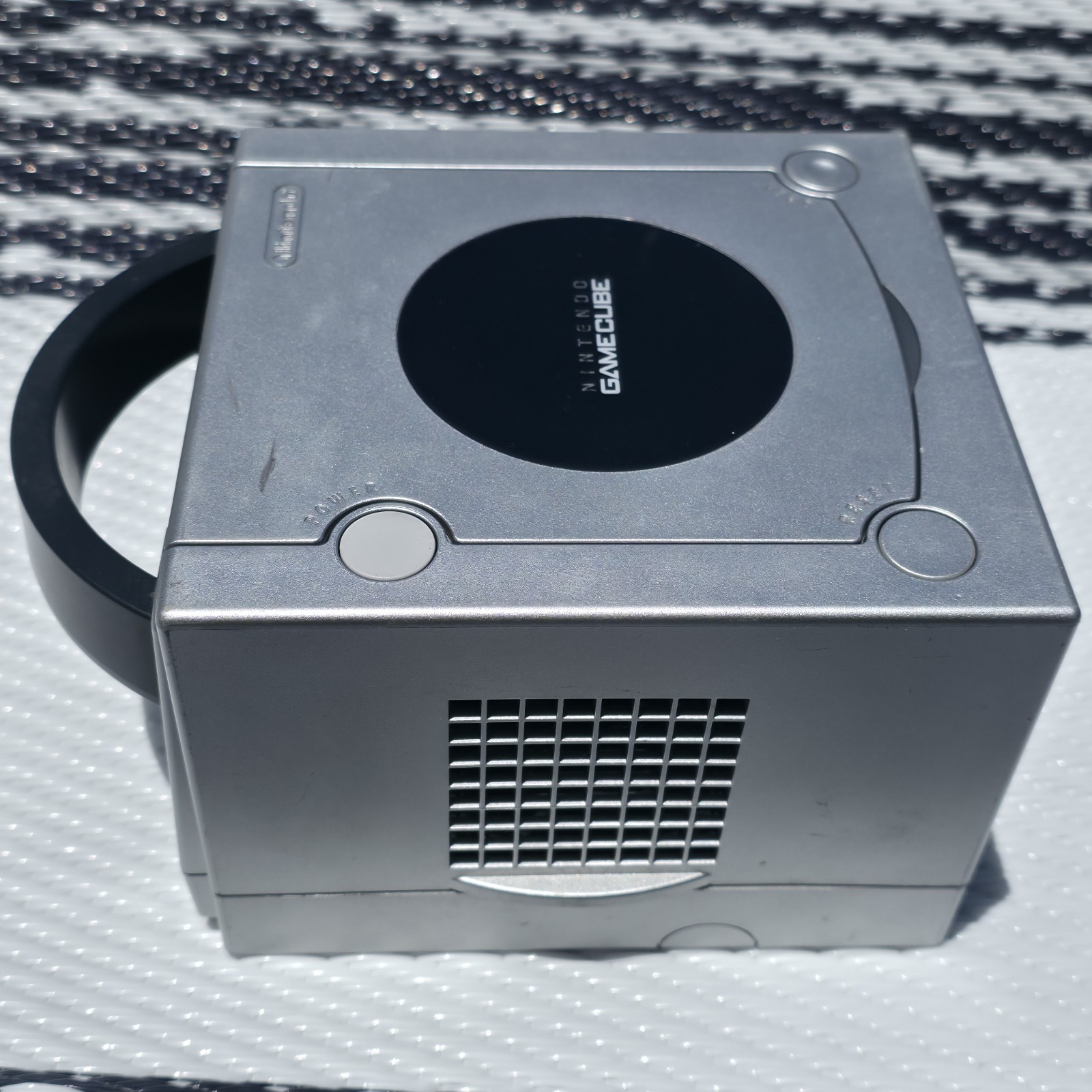 Nintendo Gamecube Platinum Silver Console DOL-101 Console Only Tested & Working