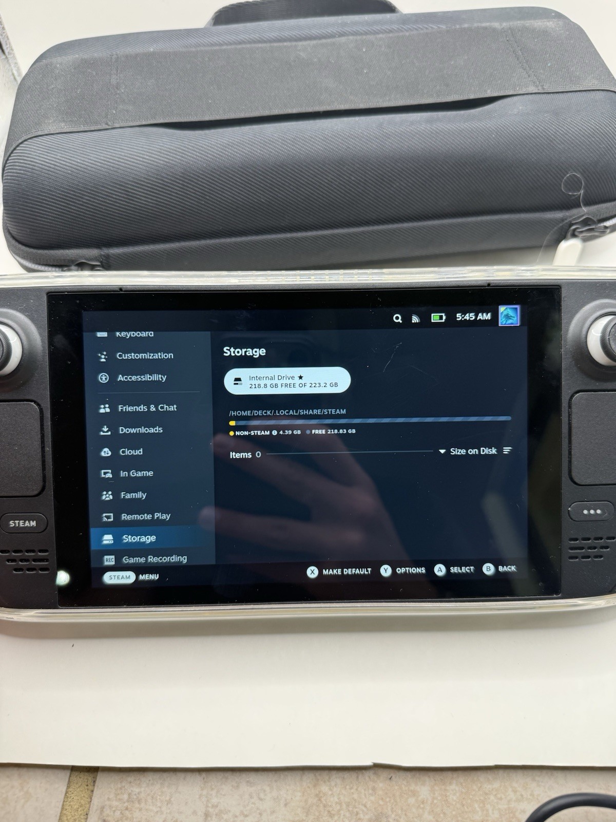 Steam Deck 256GB LCD with Case And Charger – Tested Working