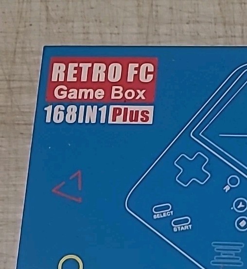 Game Box Plus Retro Handheld Console Retro Gaming System Preloaded 168 Games