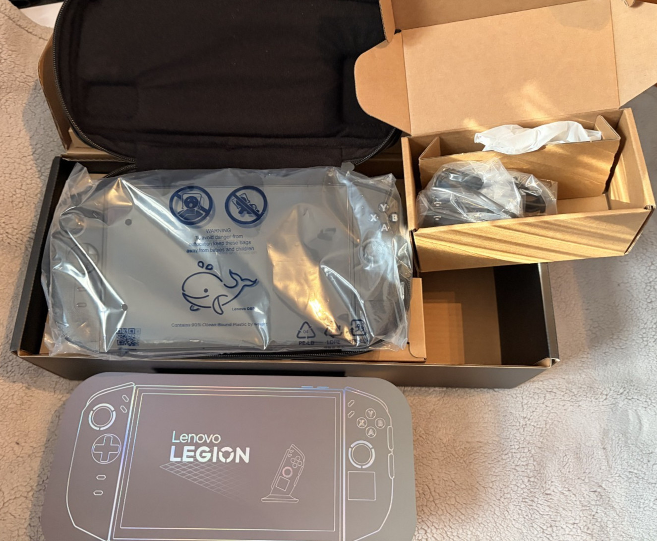 LENOVO LEGION GO 2 Z2 Extreme STEAM OS Handheld 1TB, DBrand Skin, Dock & More