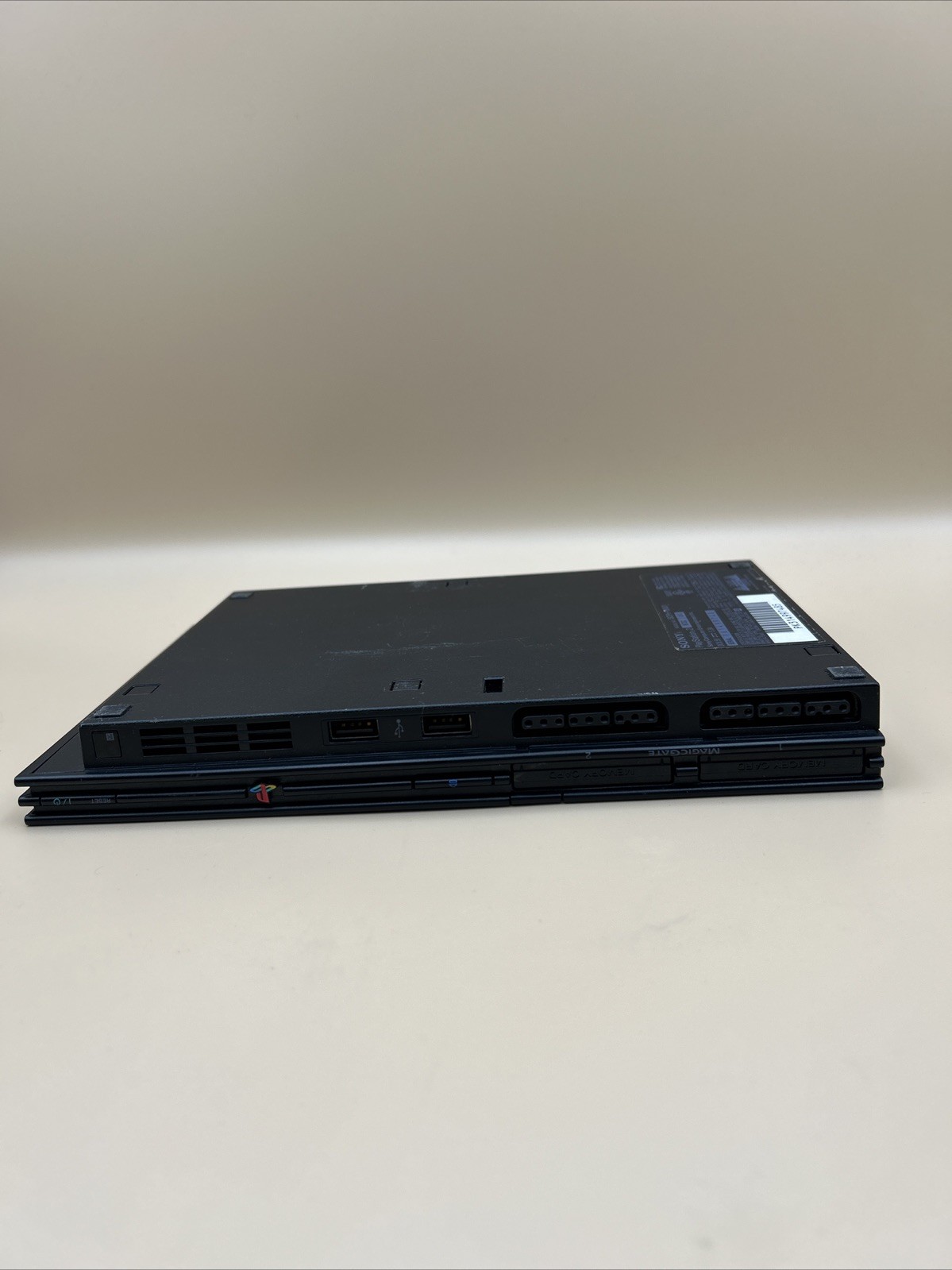 Sony playStation 2 Slim Launch Edición Charcoal Black,FOR PARTS READ DESCRIPTION
